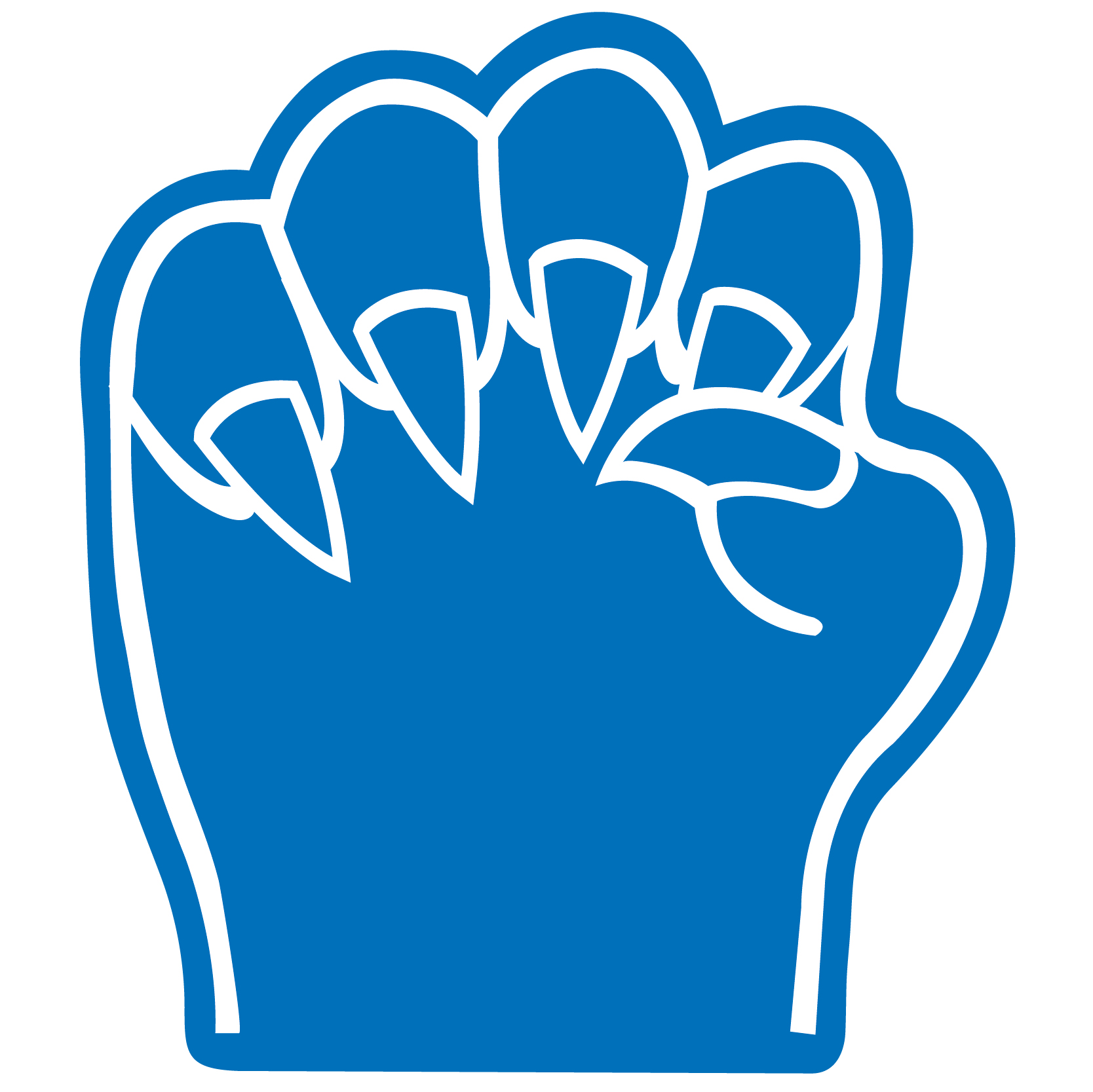 Large Claw Mitt 74