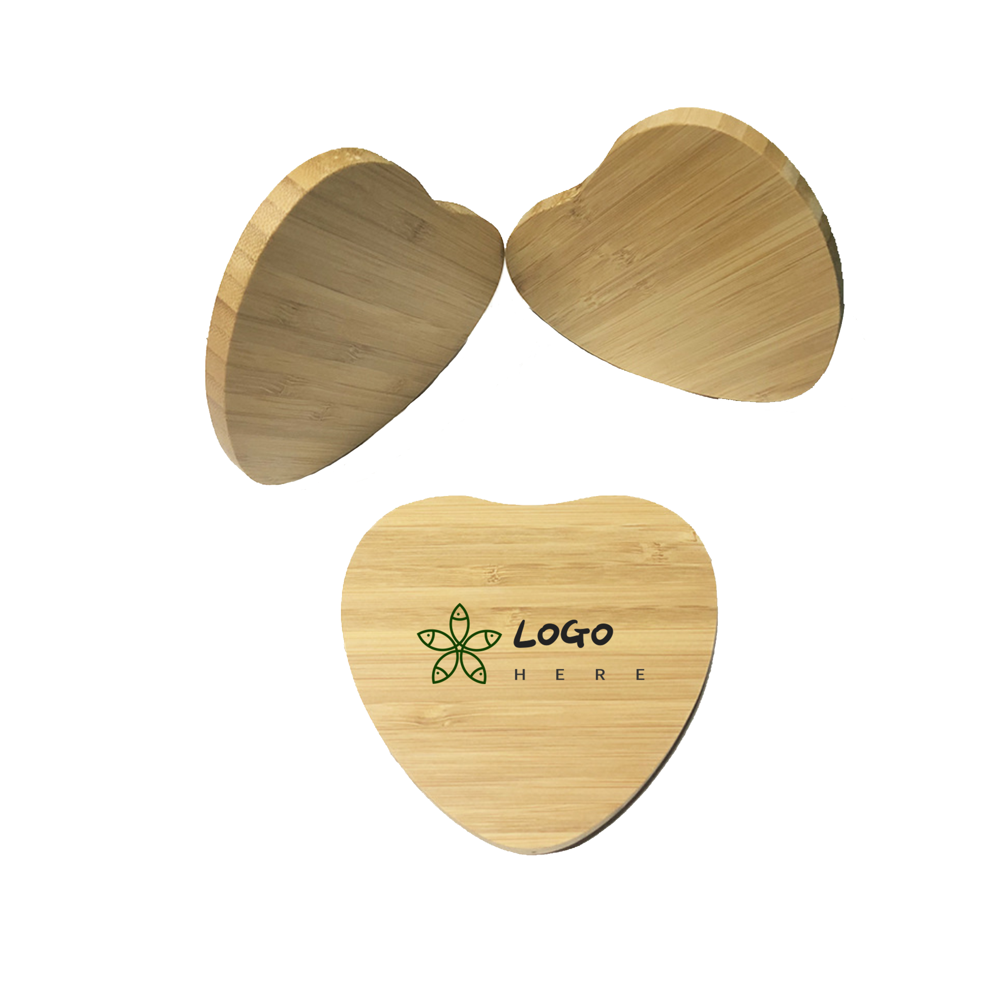 Wireless Charger Pad Bamboo