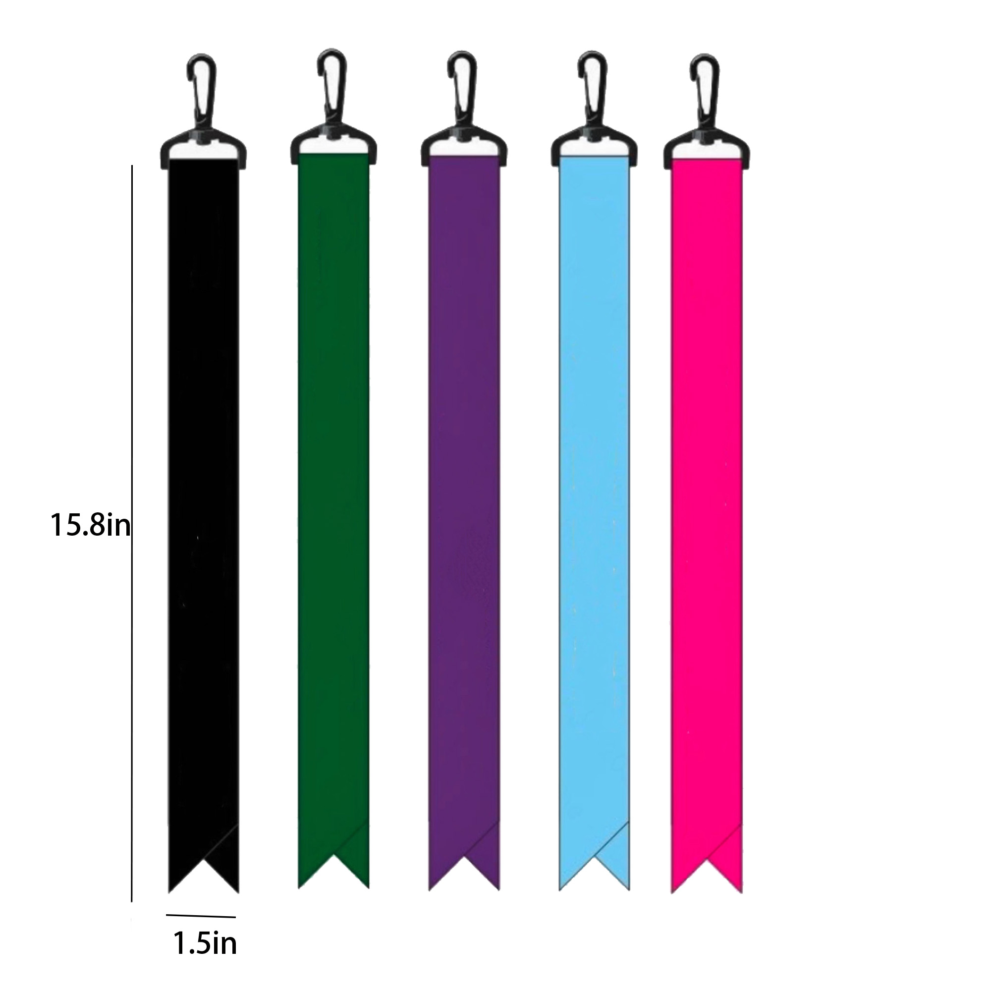 Multi-Color Customizable Double-Sided Printable Safety Streamer for Multi-Scene Outdoor Activities 7