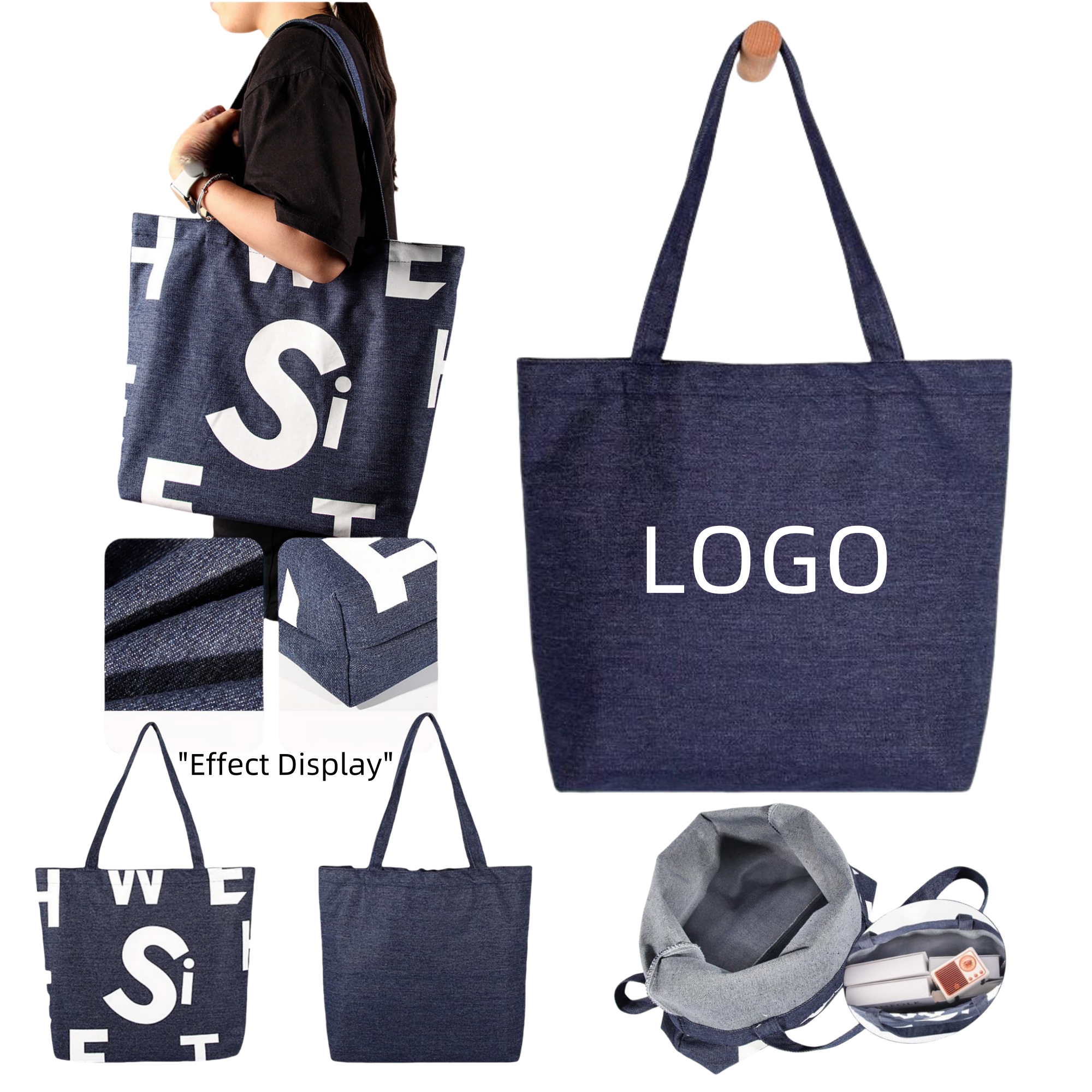 Custom Denim Bag