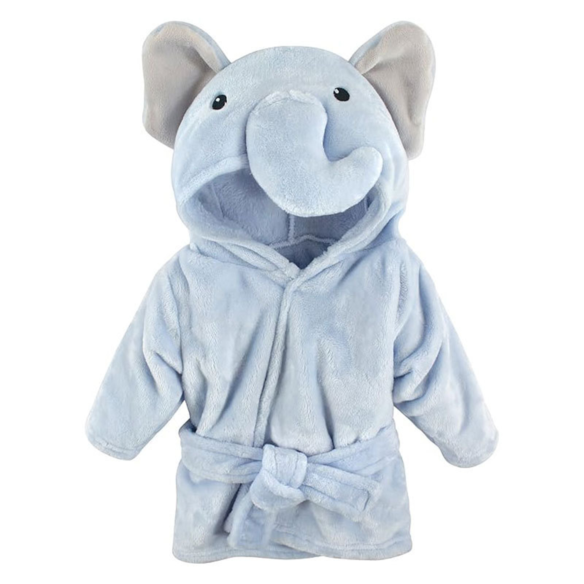 Flannel Children's Bathrobe with Fun Animal Designs 7