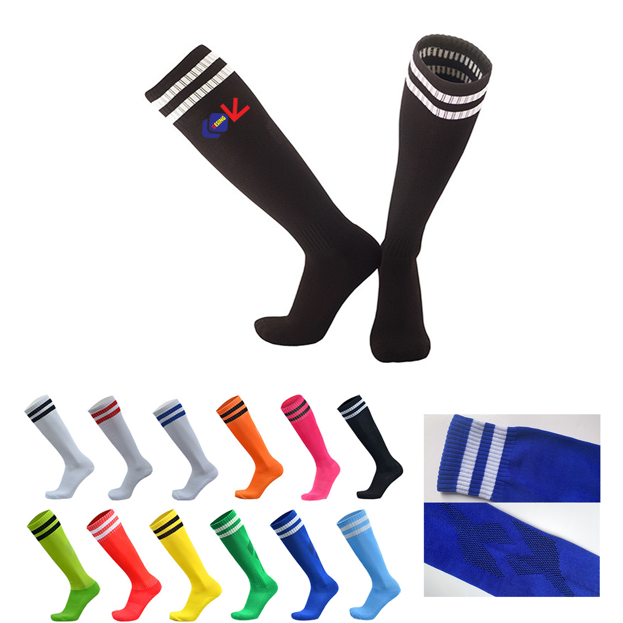 Custom High Elasticity Sports Socks 3