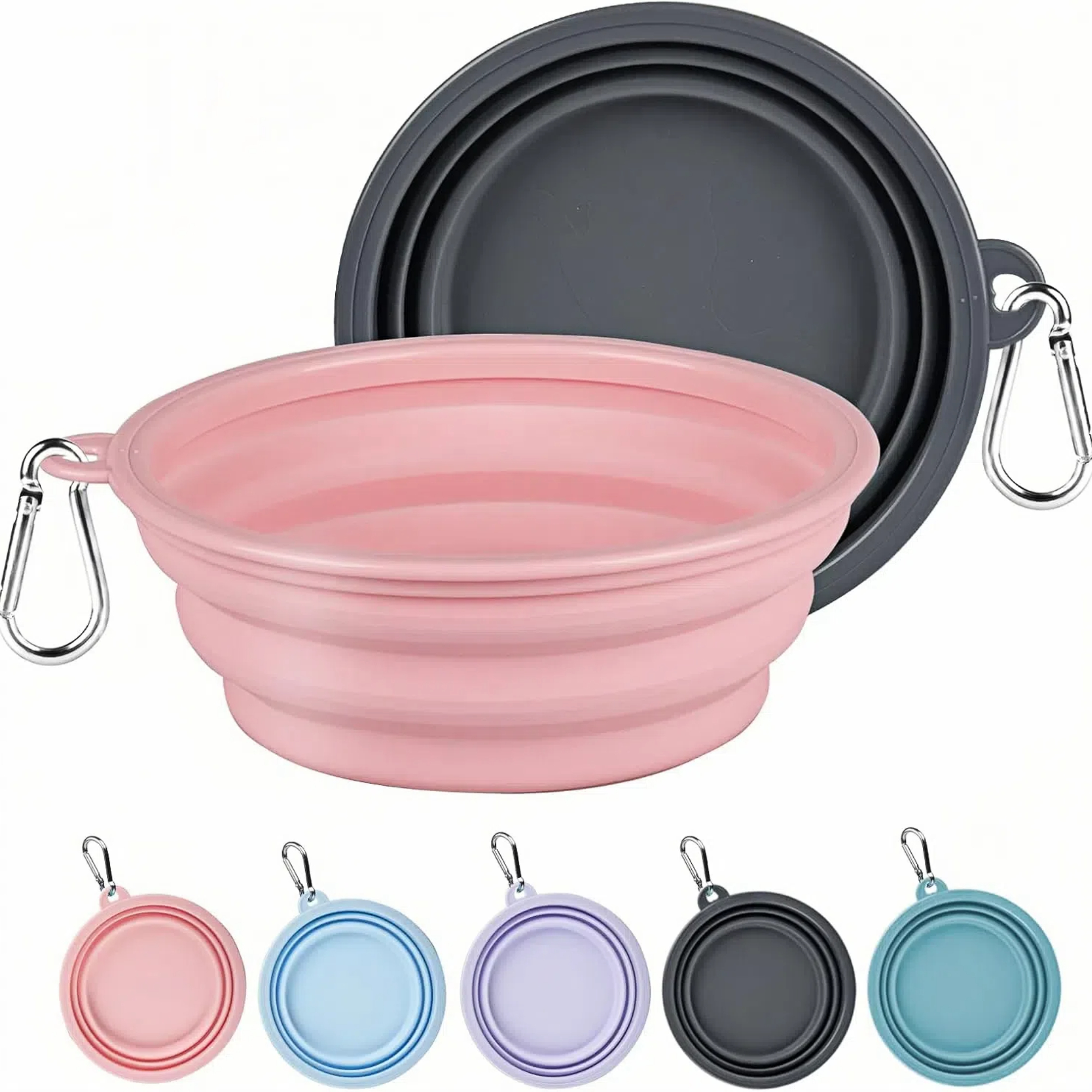 22oz Outdoor Folding Pet Bowl 2
