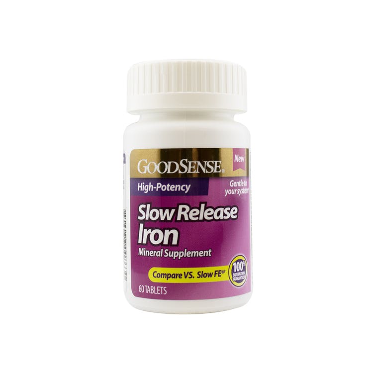 Iron Tablets - Slow Release 60 Count 3