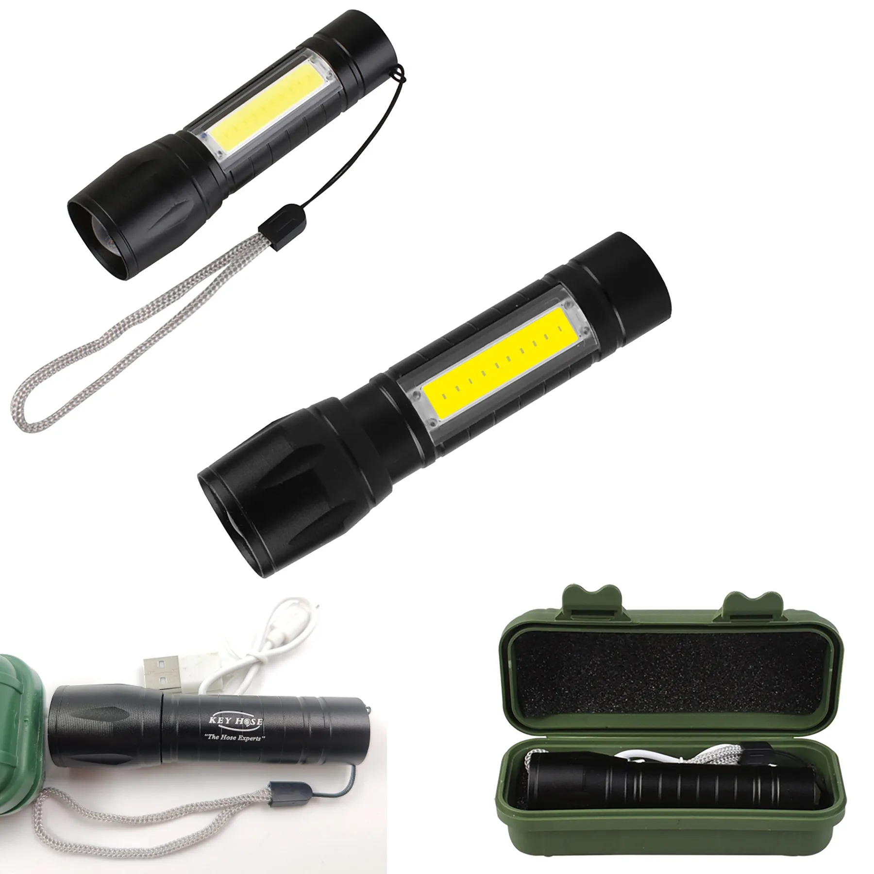Mini LED Multifunctional Flashlight 3