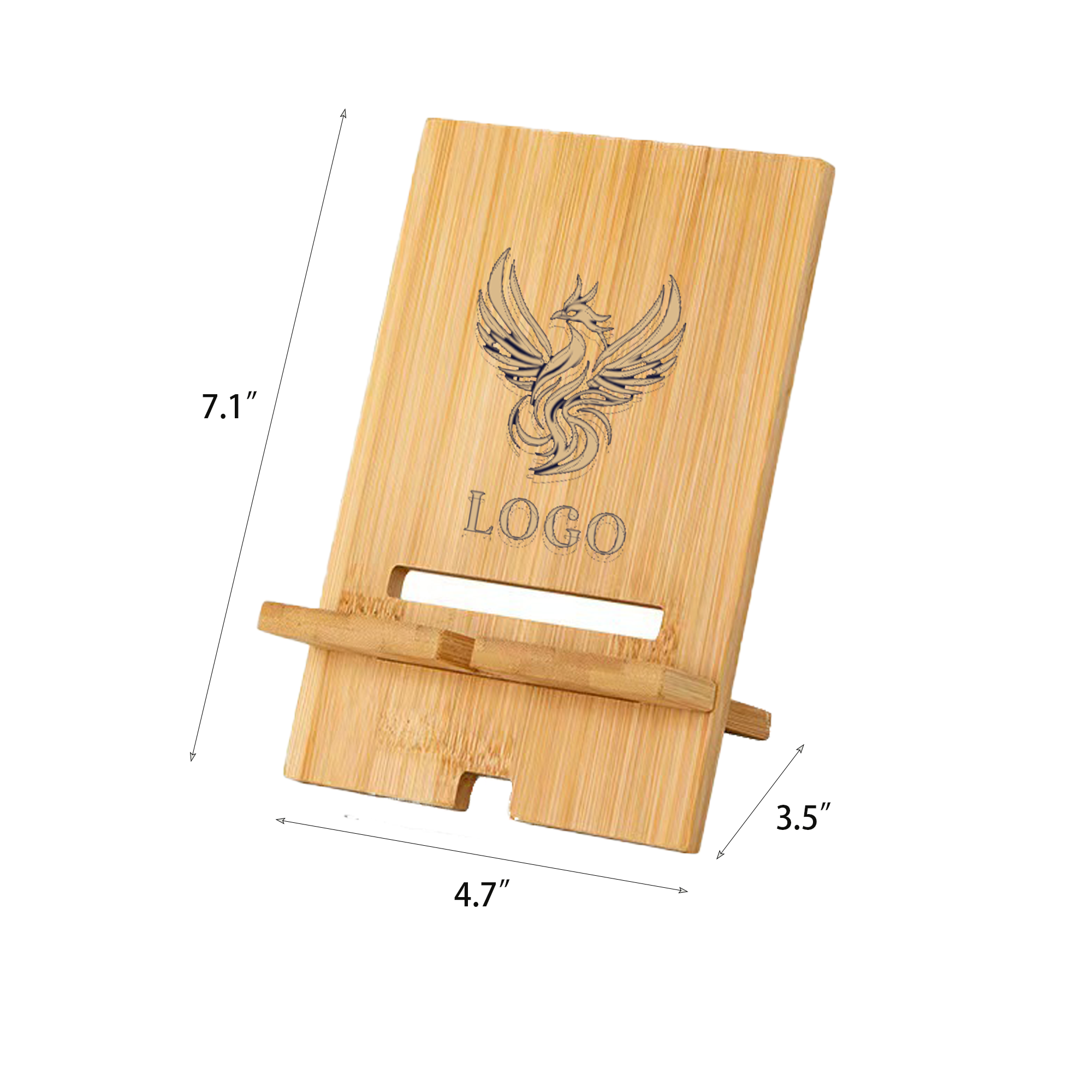 Wood Phone Rack 5