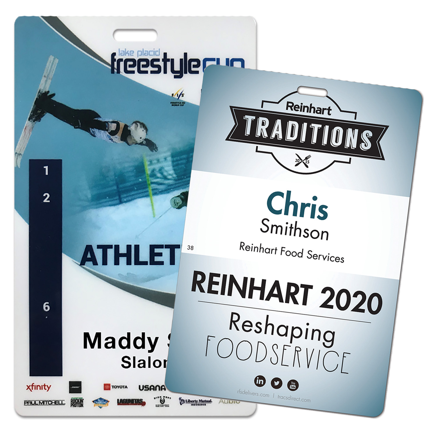 Plastic Event Badges