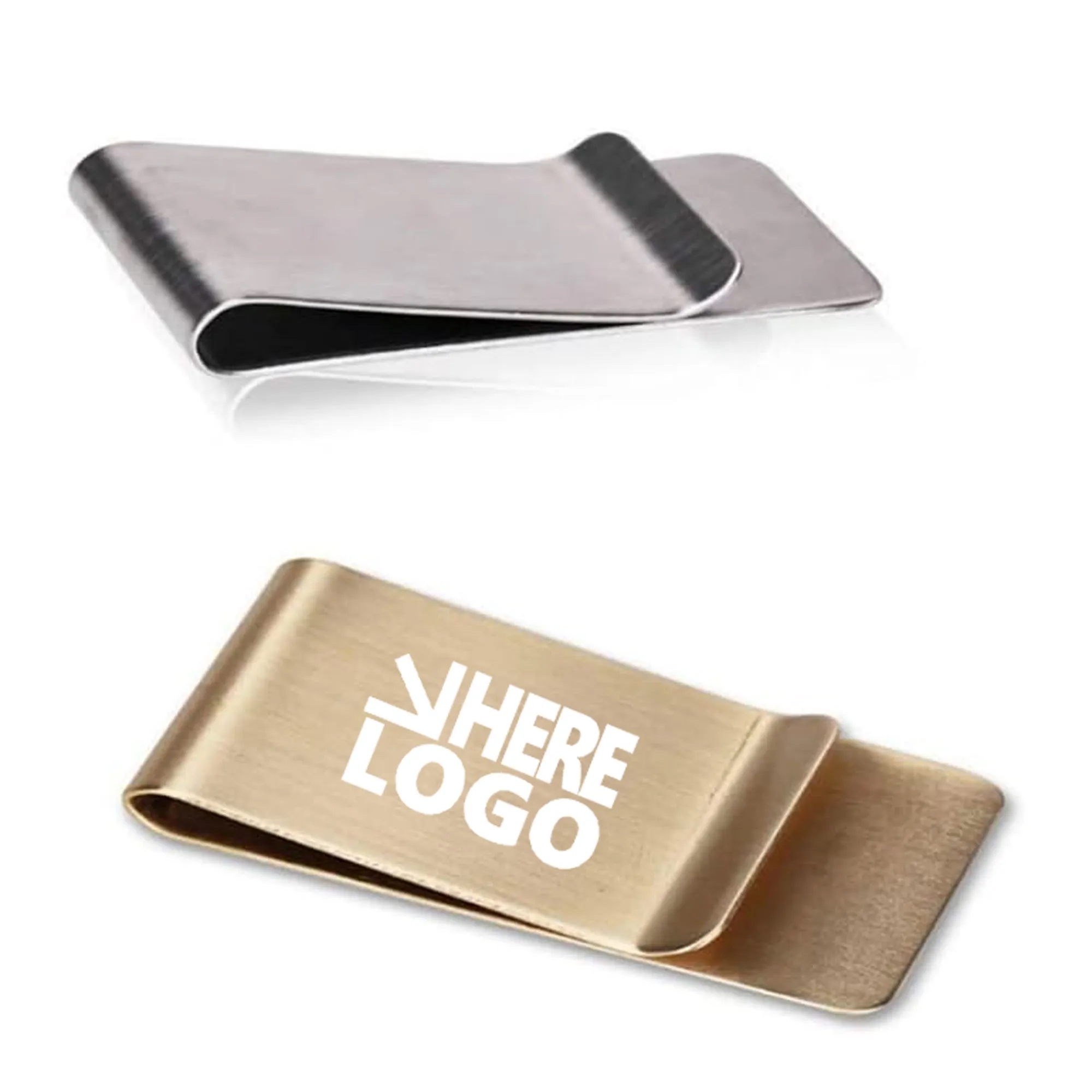 MOQ 100PCS Stainless Steel Money Clips 3
