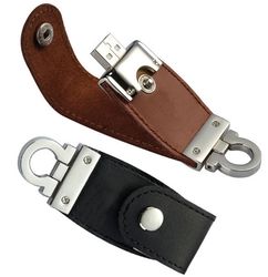 Custom Leather USB Stick Flash Drive