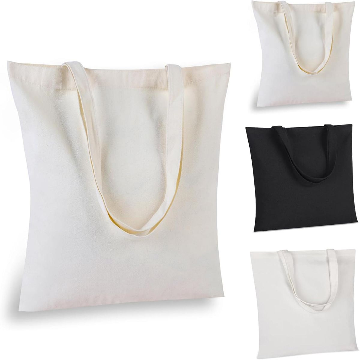 Canvas Cotton Tote Bag, custom tote bag with logo imprint 4