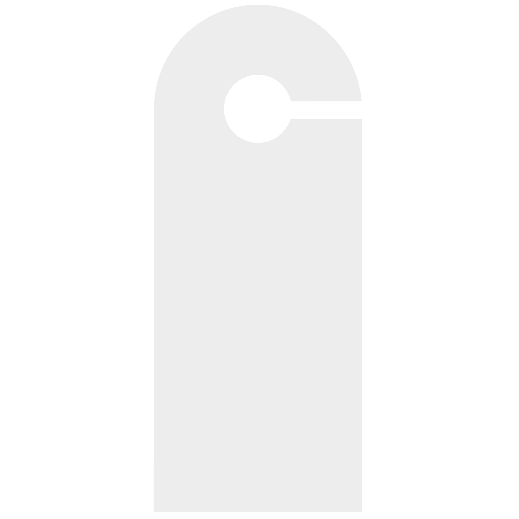 Door Hanger 1/4" 37