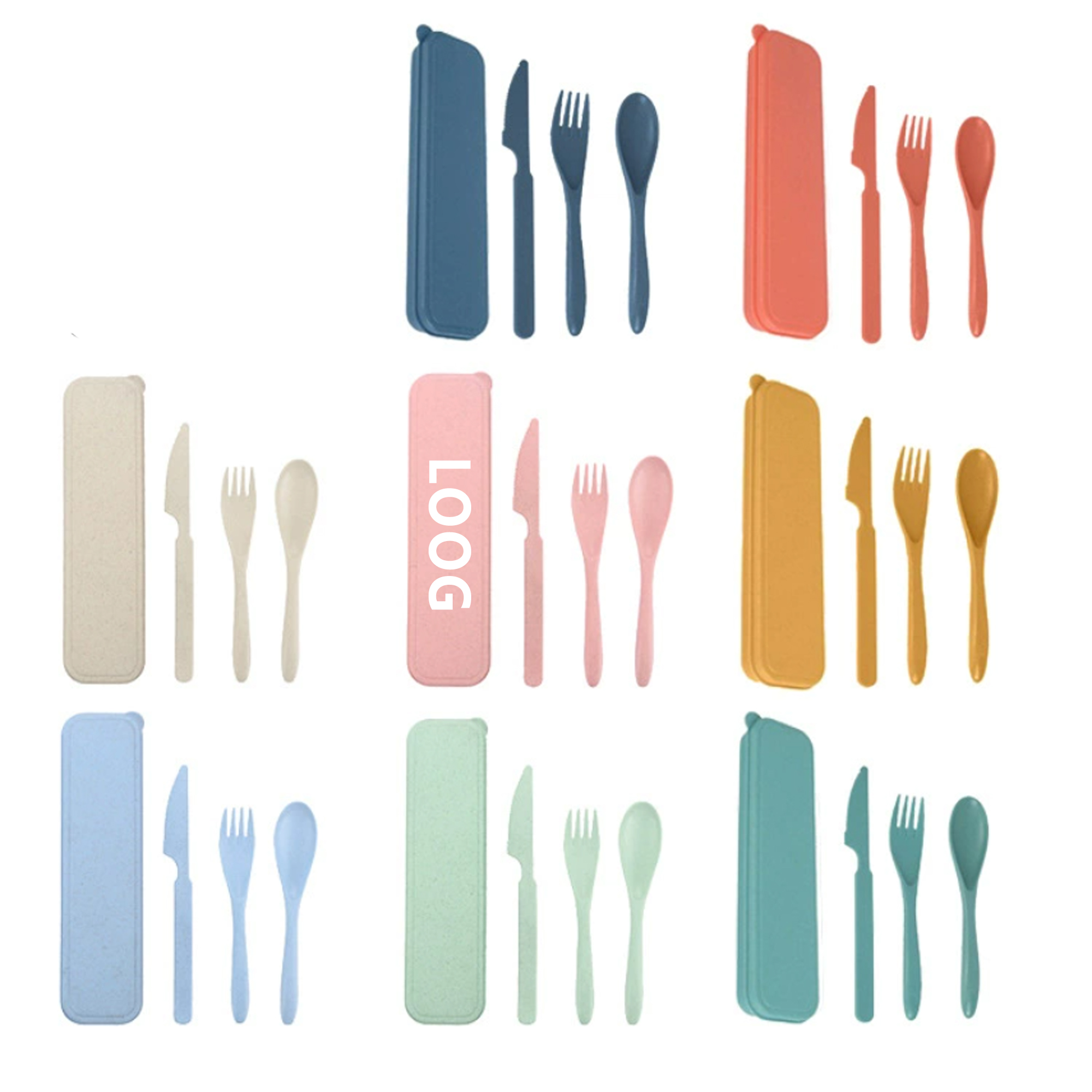 Travel Cutlery Set with Case 3