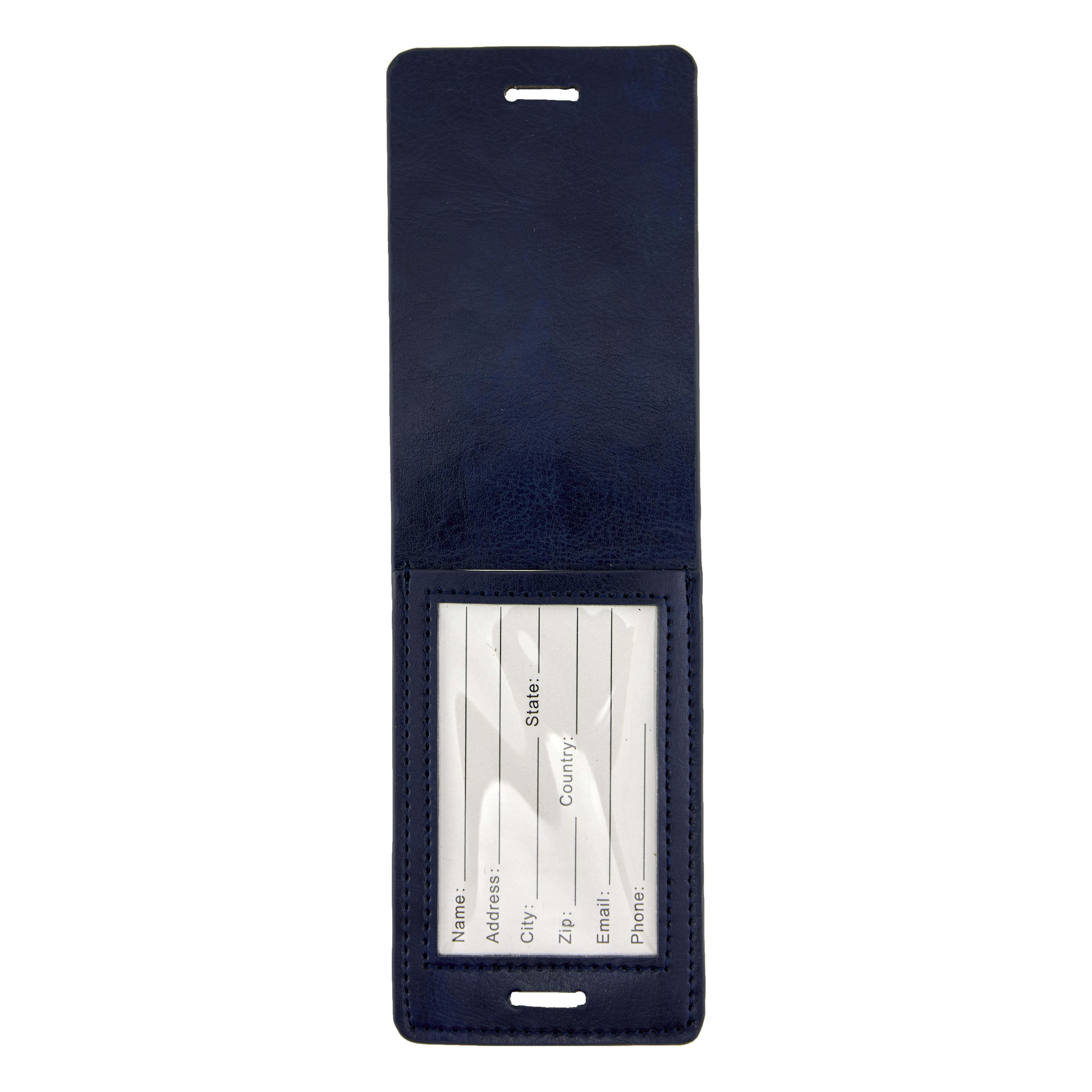 New Age Italian PU Leather Luggage Tag 25