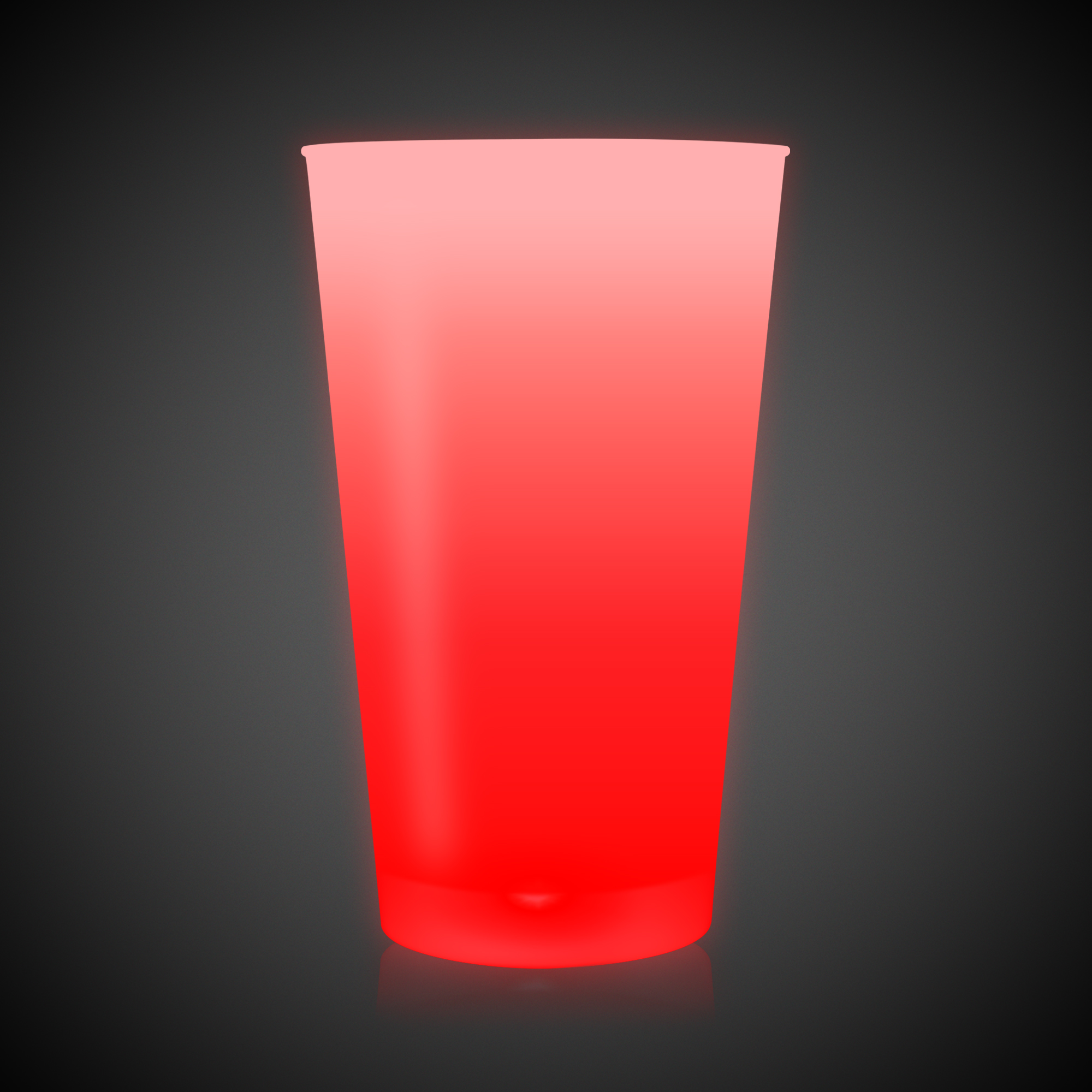 Multi Color LED Light Up Glow Neon Look 16 oz Pint Glass(Pad Print) 16
