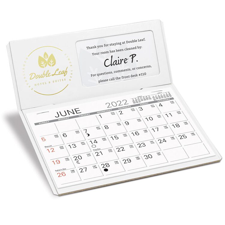 Personalizer Desk Calendar 756 Warwick