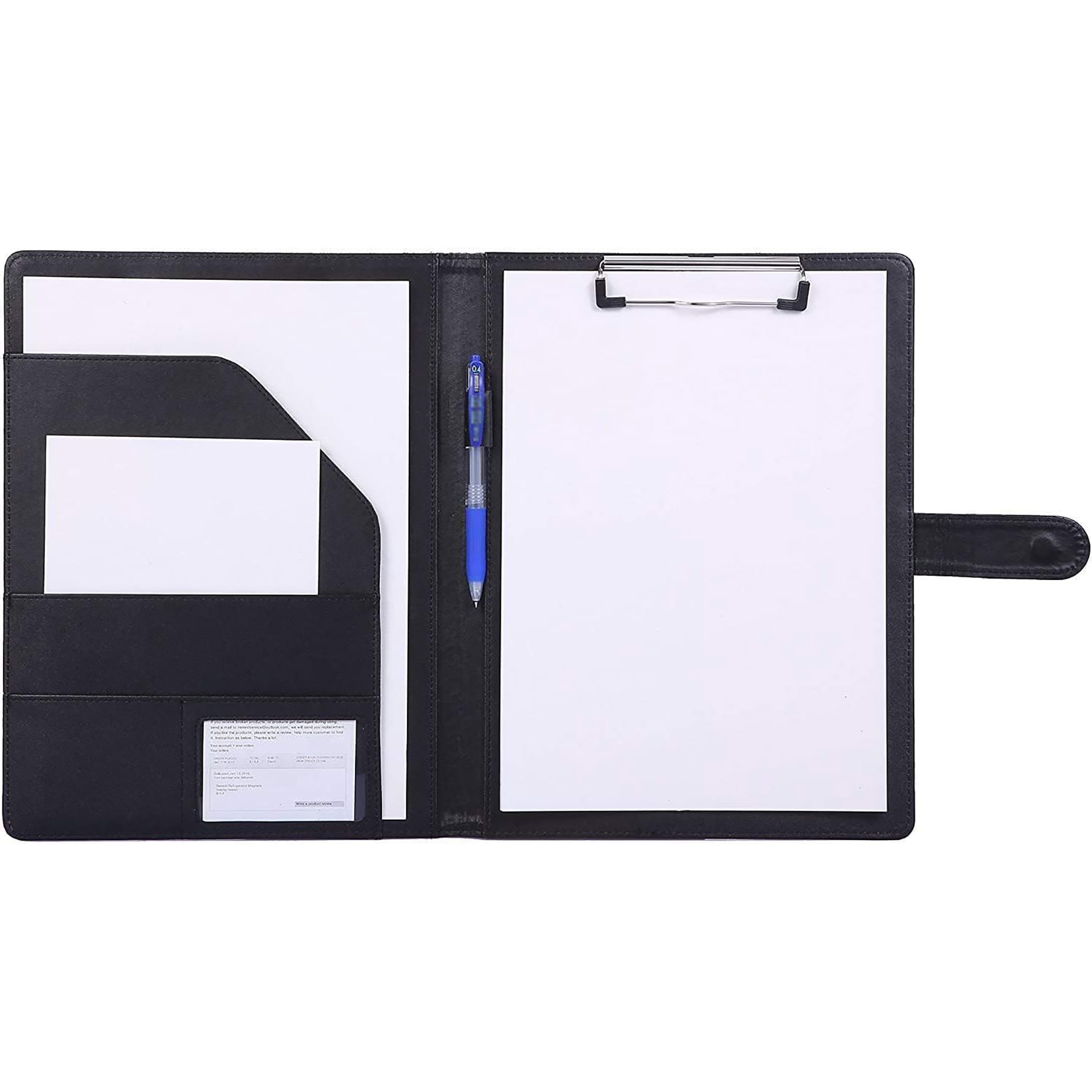 Faux Leather Storage Clipboard 7