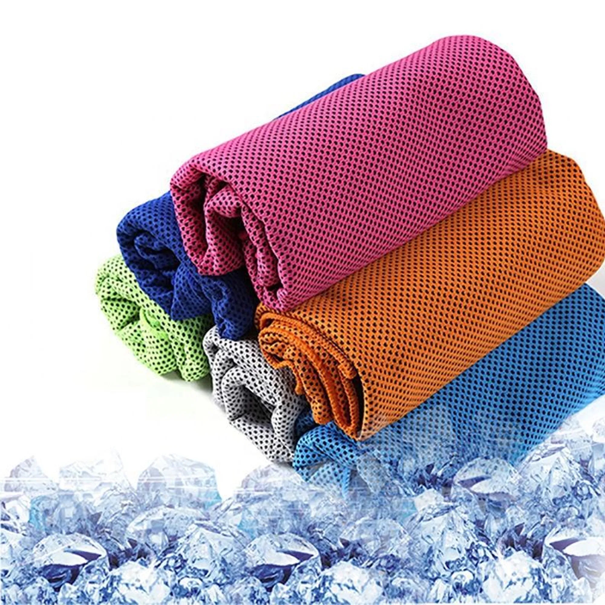 39"x12" High-end Double Layer Ice Feeling Cooling Sport Towe 7