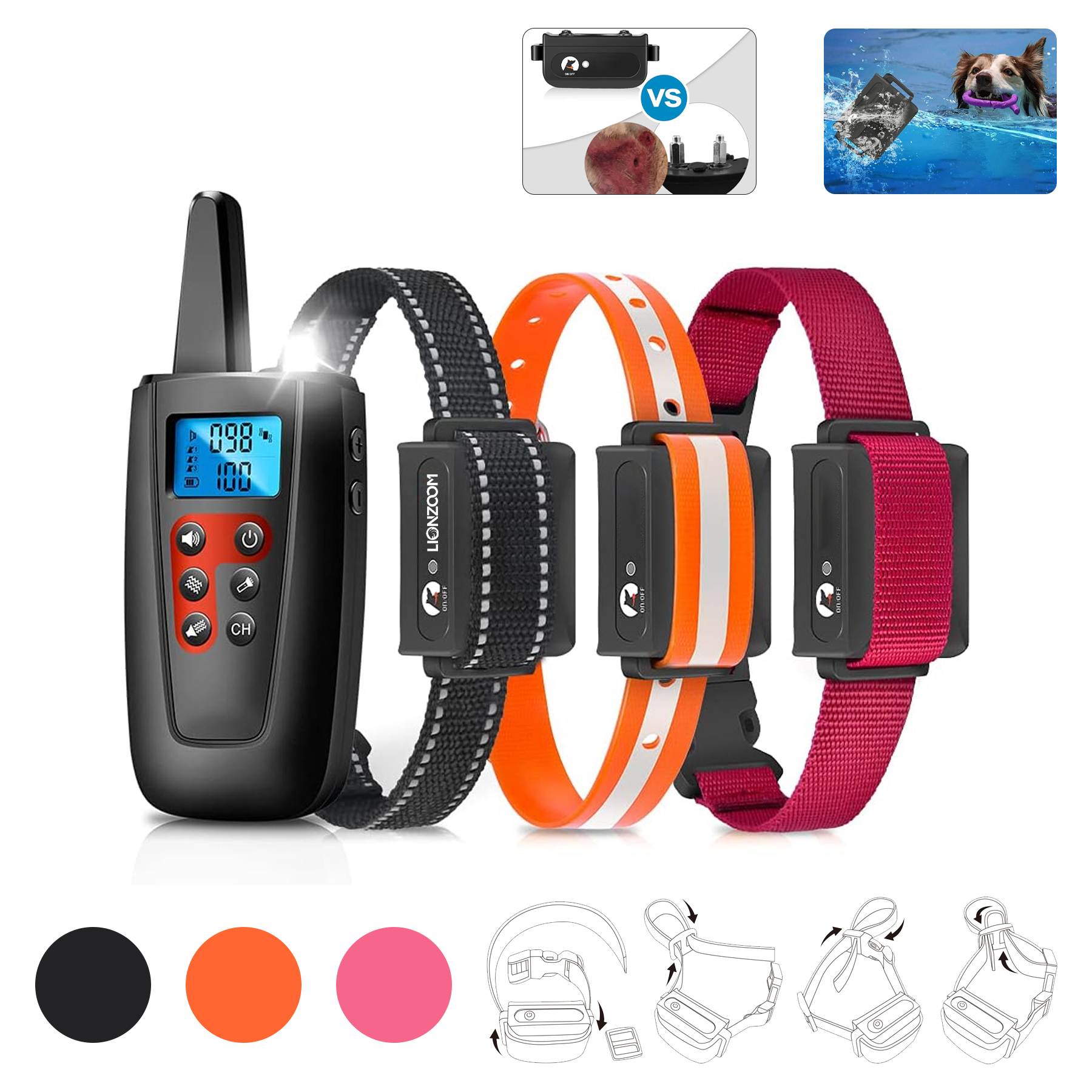 Dog Training Electronic Collar 6