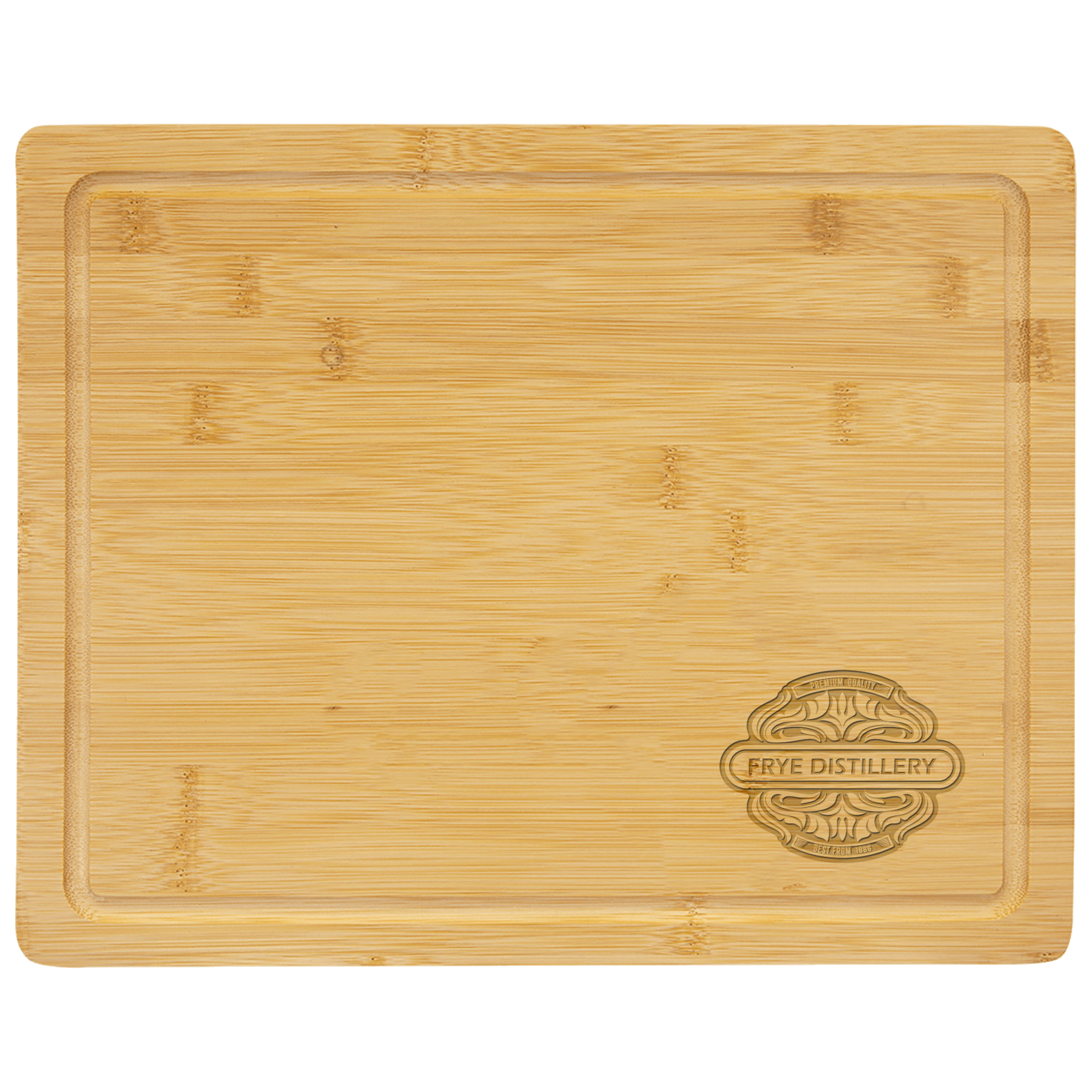13" x 11" Bamboo Cutting Board with Juice Groove