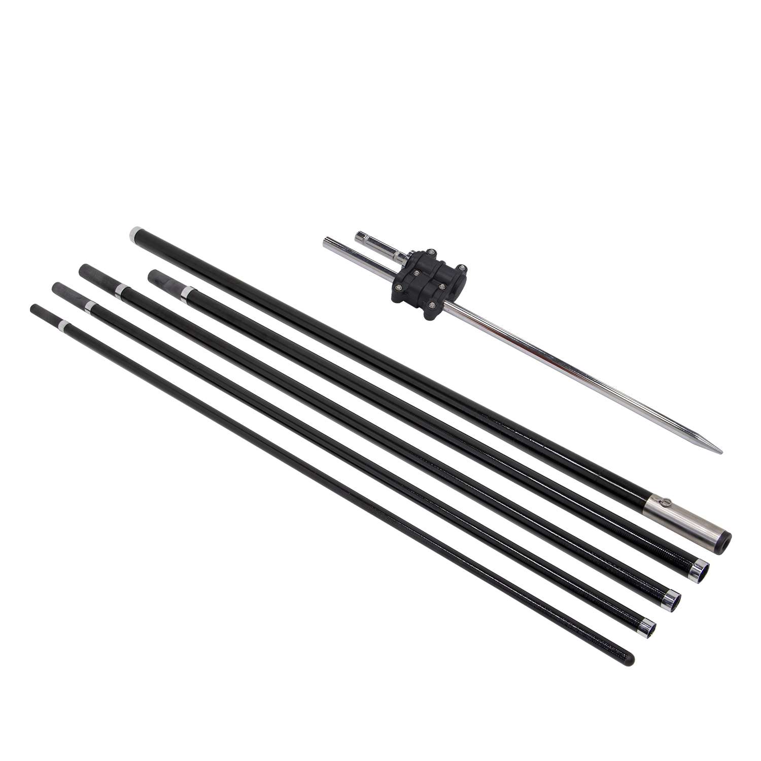 18' Insta-Flag Pole with Spike Base Hardware Kit 2