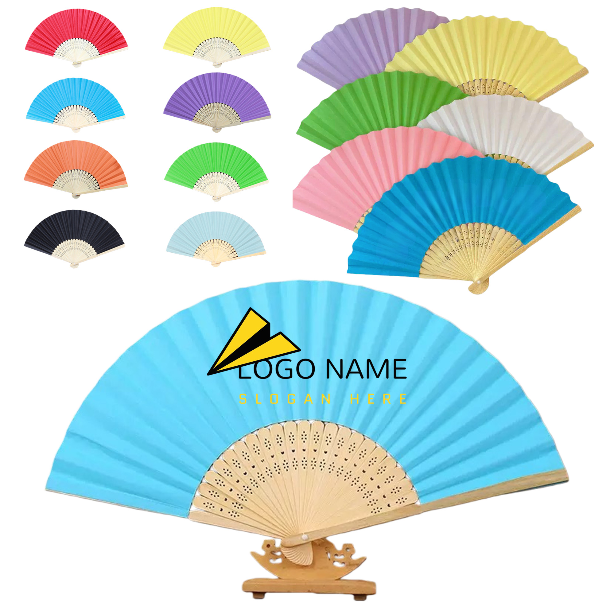 Party Handheld Paper Fan