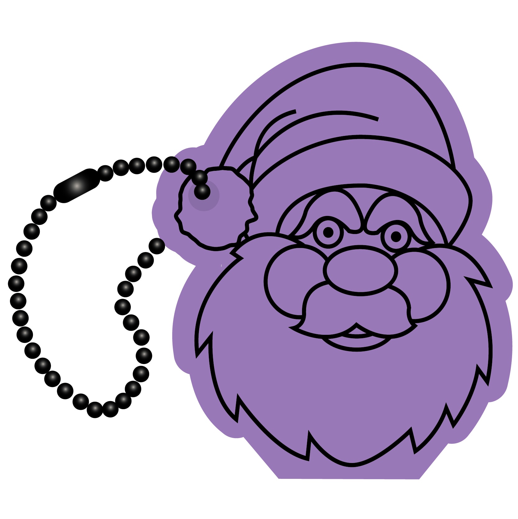 Santa Key Tag 35