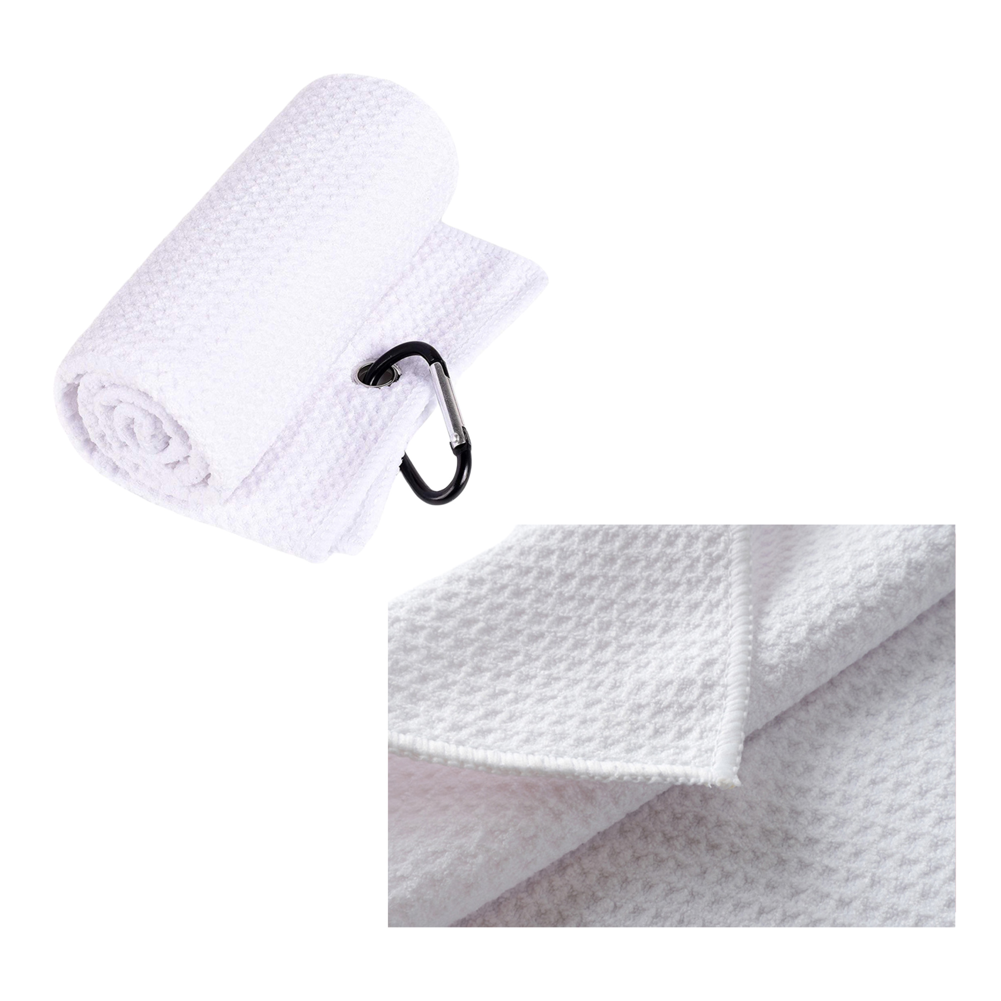 Golf Towel 16" x 20" Featuring Grommet and Hook 7