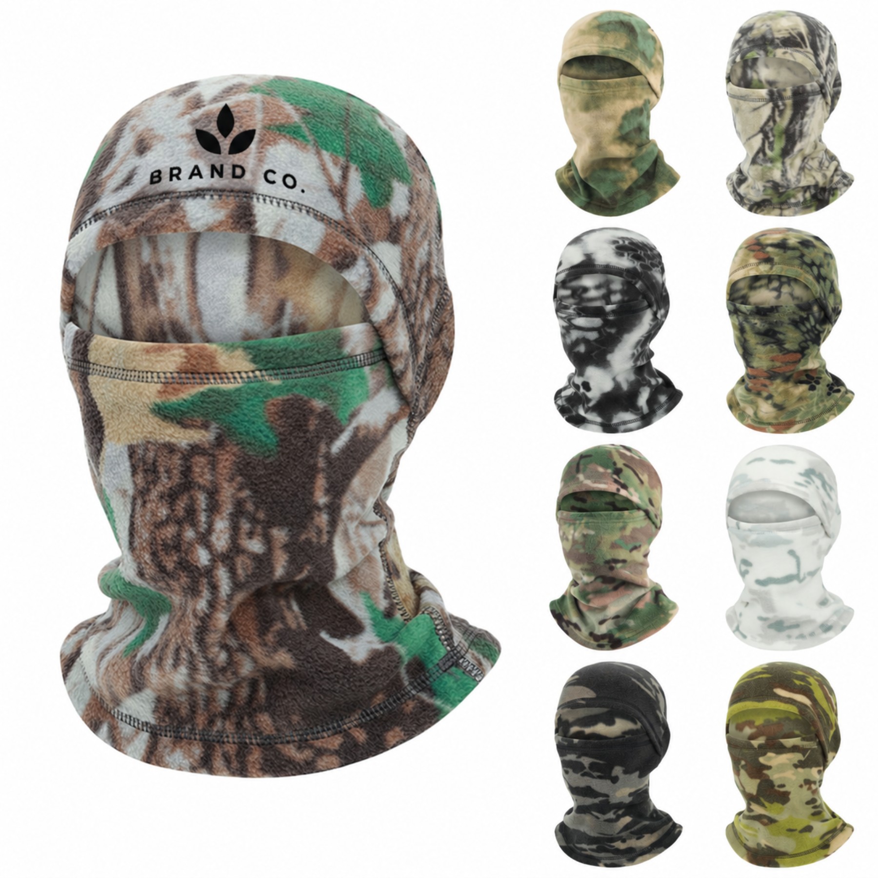 Fleece Beanie with Face Mask