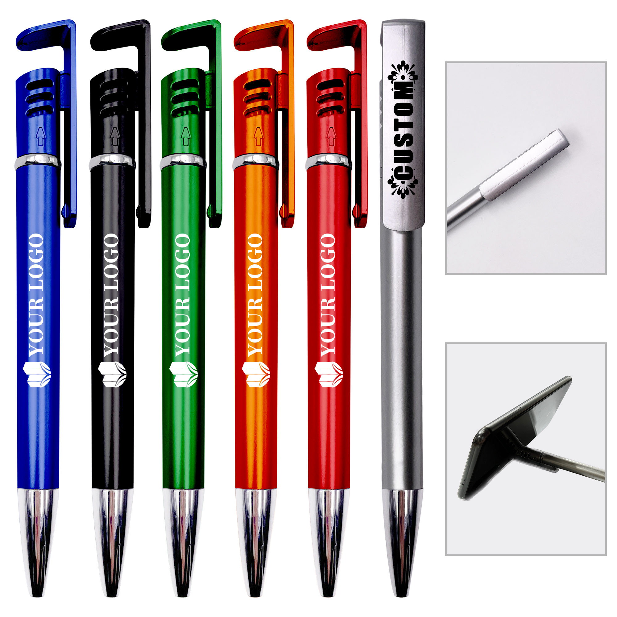 Mobile Phone Stand Stylus Pens for All Touch Screen Device