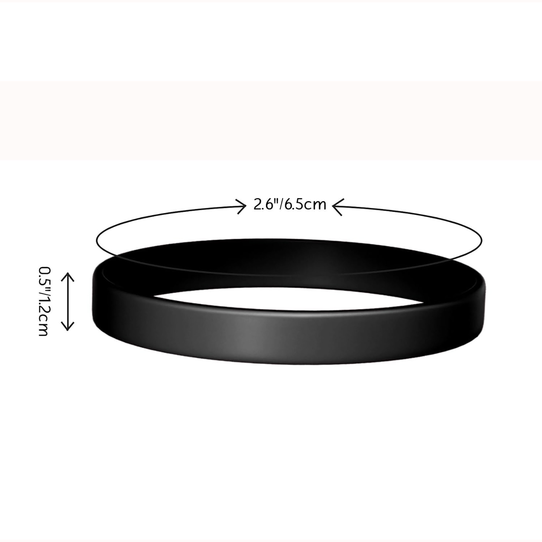 Color Blank Rubber Wristbands 7
