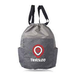 Satchel Drawstring Backpack (2 Color Imprint)