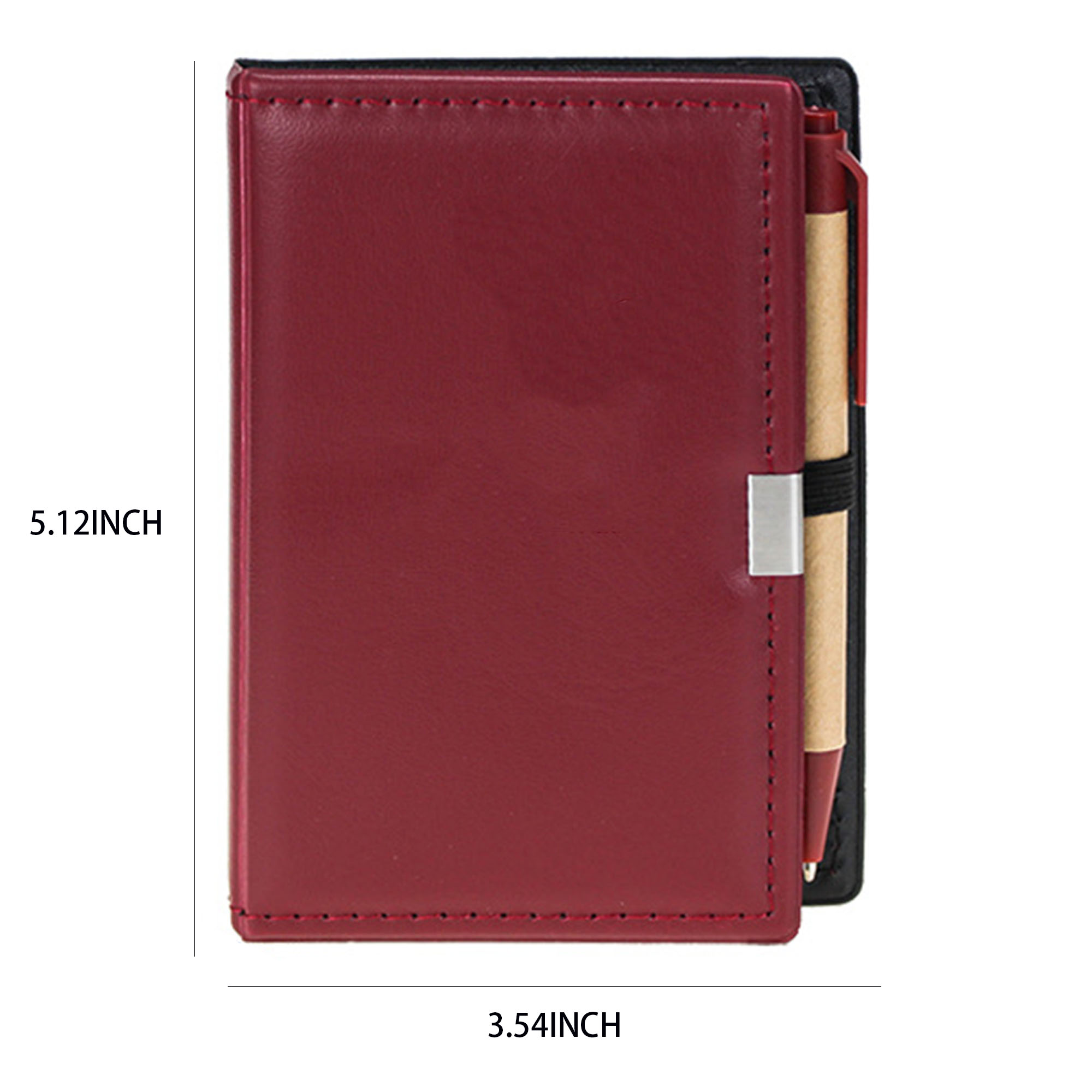 PU Leather Cover With Pen Notebook 10