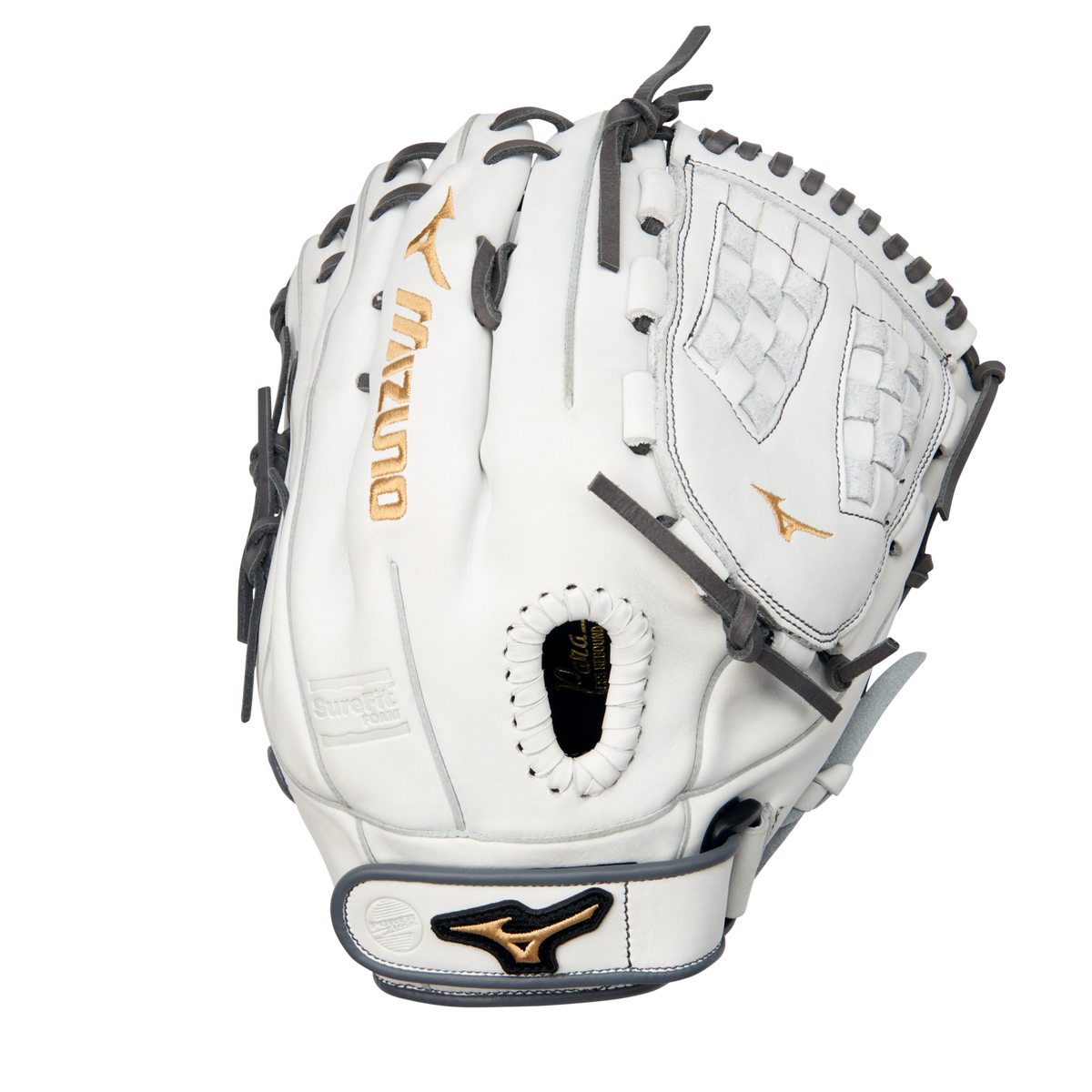 MVP Prime Fastpitch Softball Glove 12.5", Trident Web, BioSoft Leather, Center Pocket Design 16