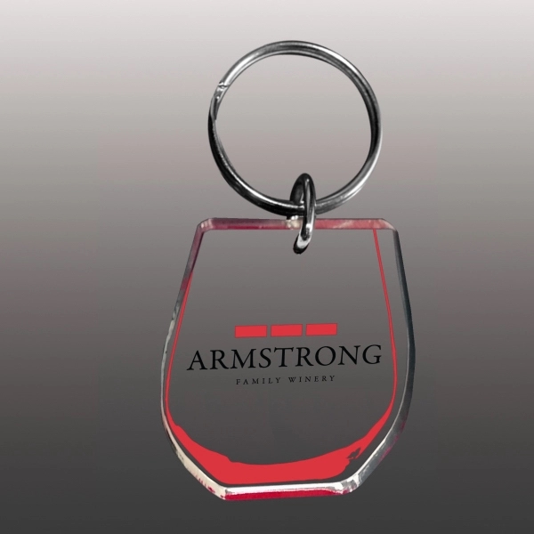 Custom Ultra Vivid Color Keychain 9