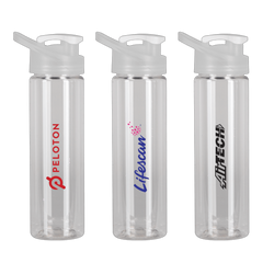 YUMA 25 oz. Clear Freedom Bottle with Guzzler Lid