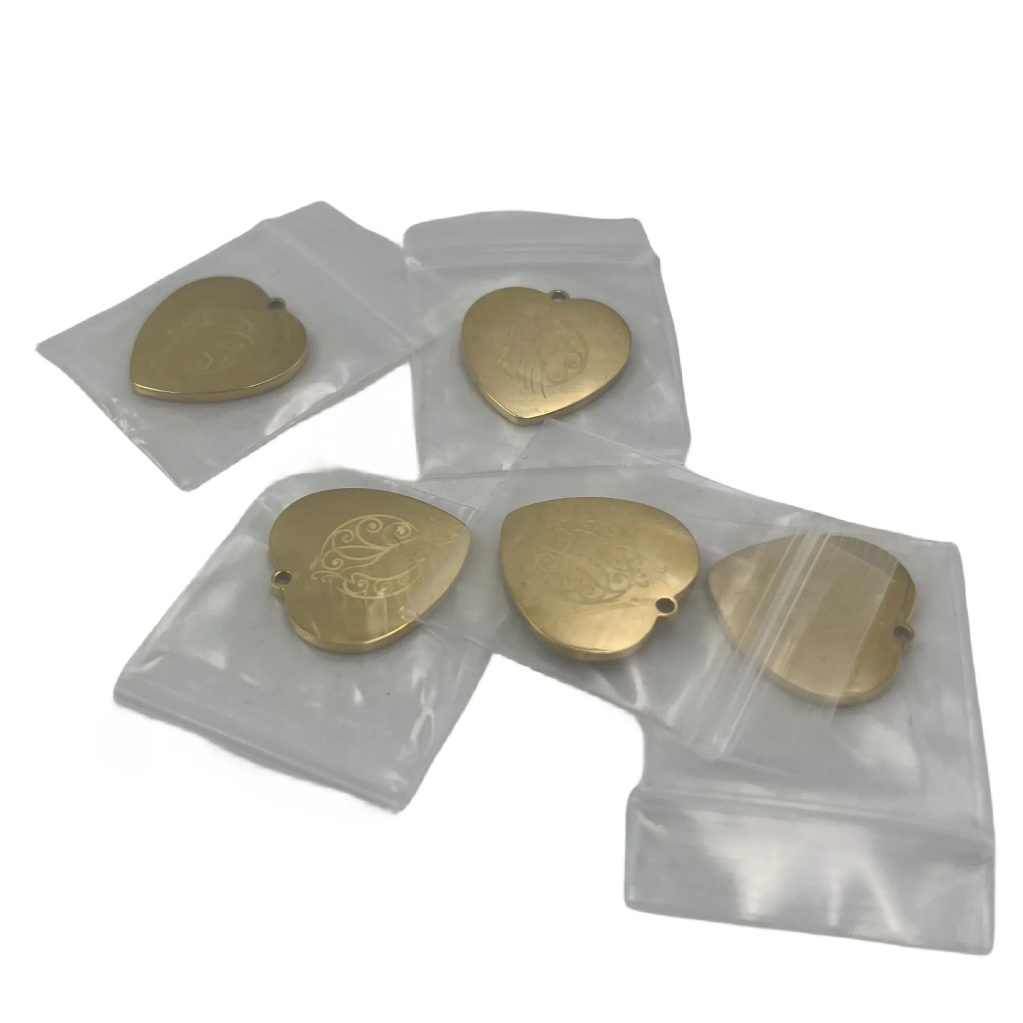 Gold Plated Pendant Jewelry For Men Women Stainless Steel 11