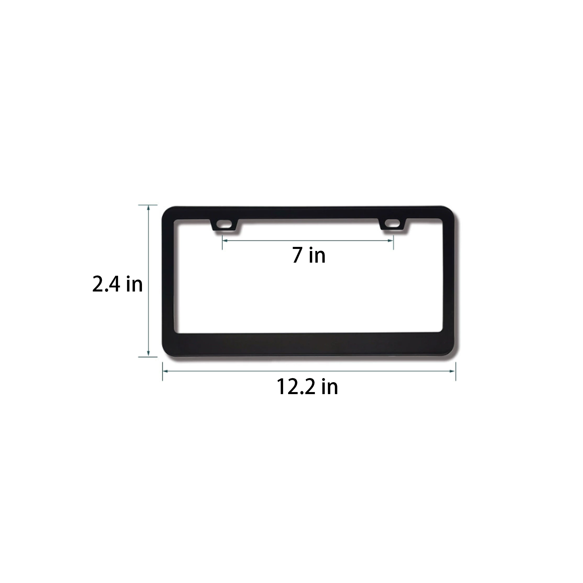 Custom Stainless Steel License Plate Frame 5