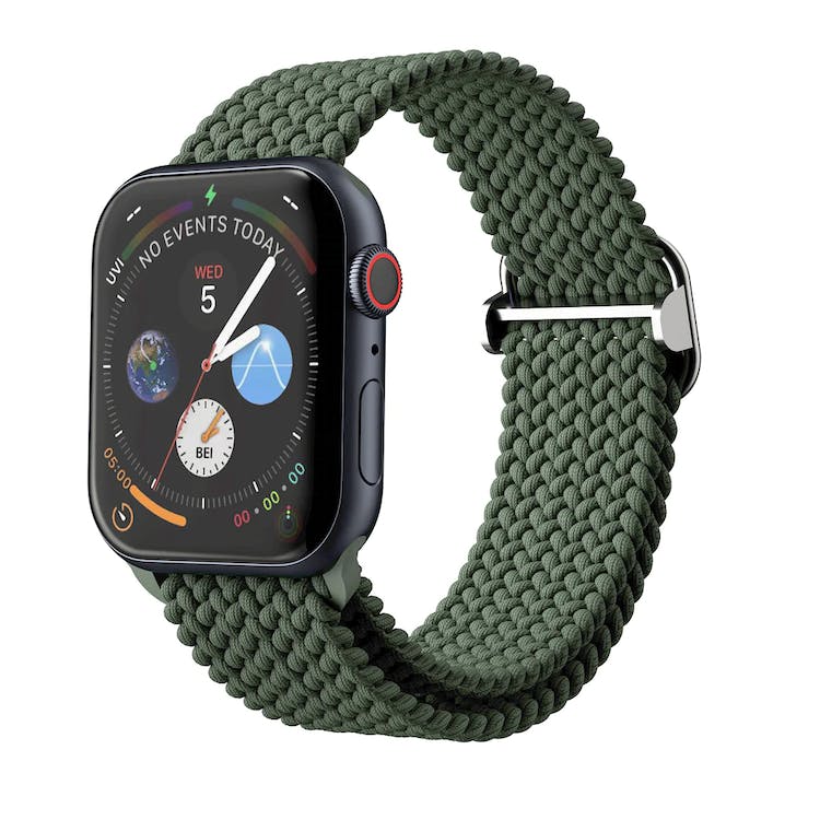 Apple Watch Braided Loop Bands - Inverness Green 42mm/44mm/45mm 3