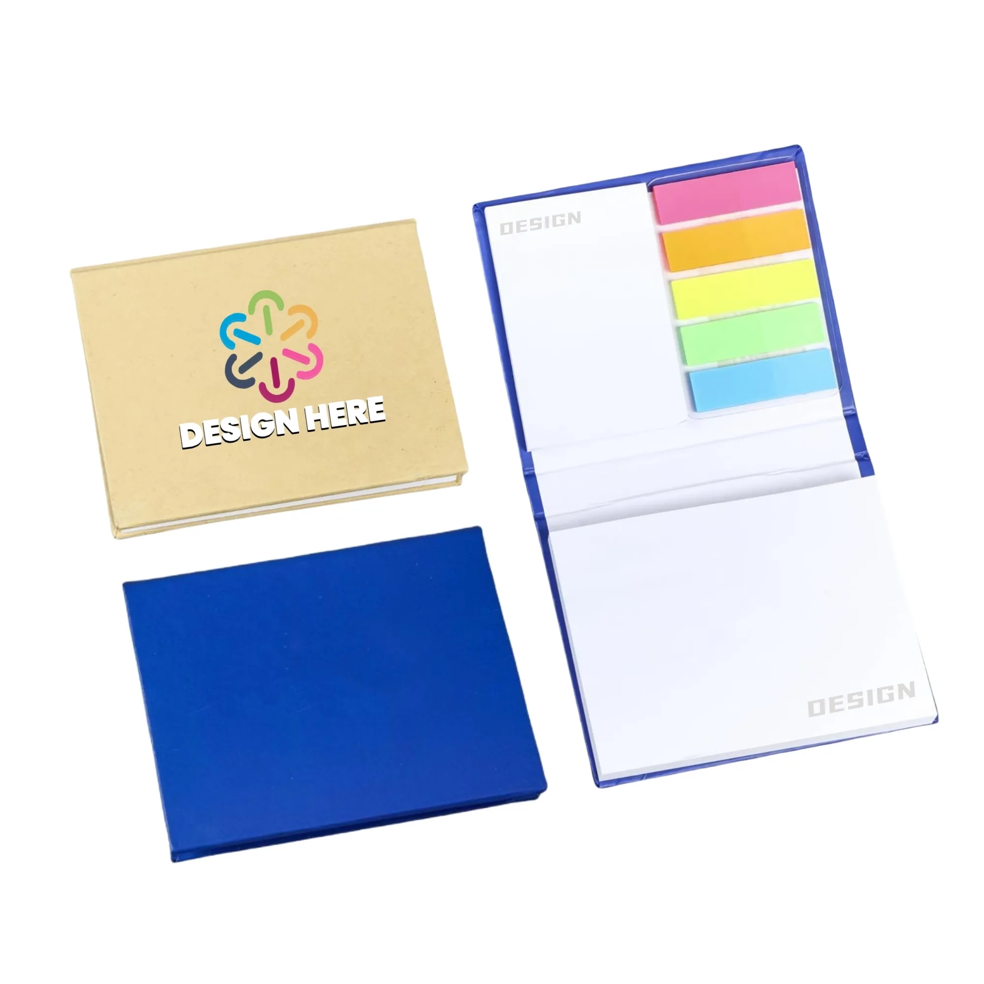 Full Color Sticky Notebook Memo Set