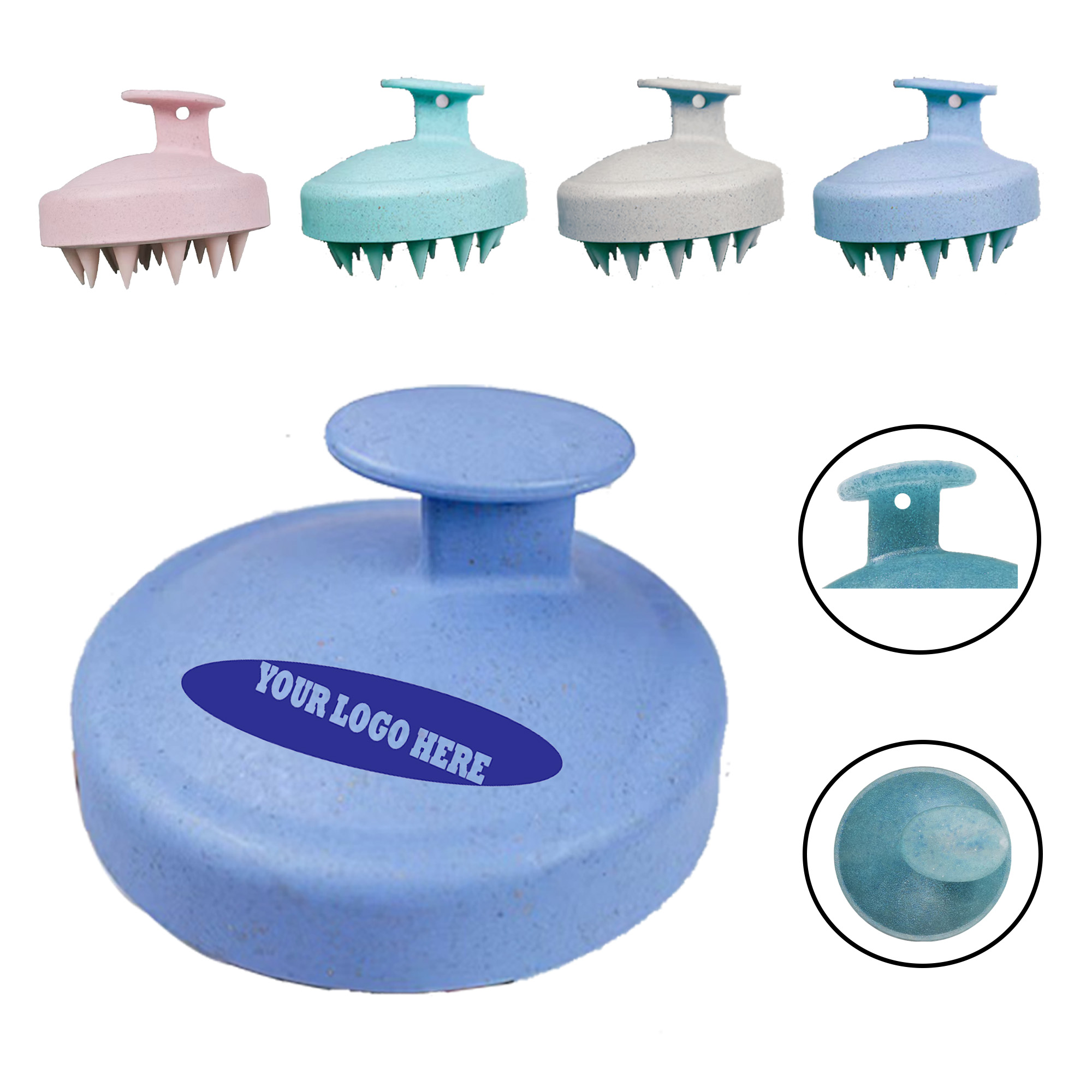 Premium Silicone Scalp Massager Brush For Deep Cleansing 5