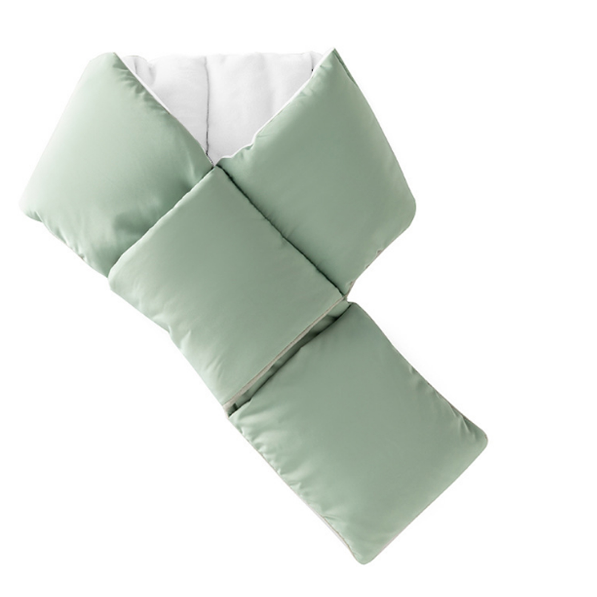 MOQ 50 PCS Puffer Stylish Winter Scarf 21