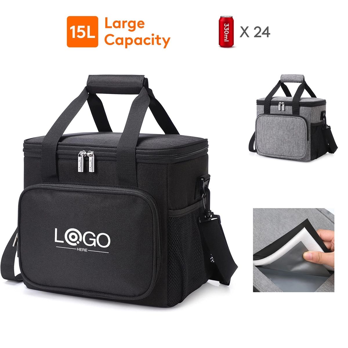 Large Insulated Lunch Bag