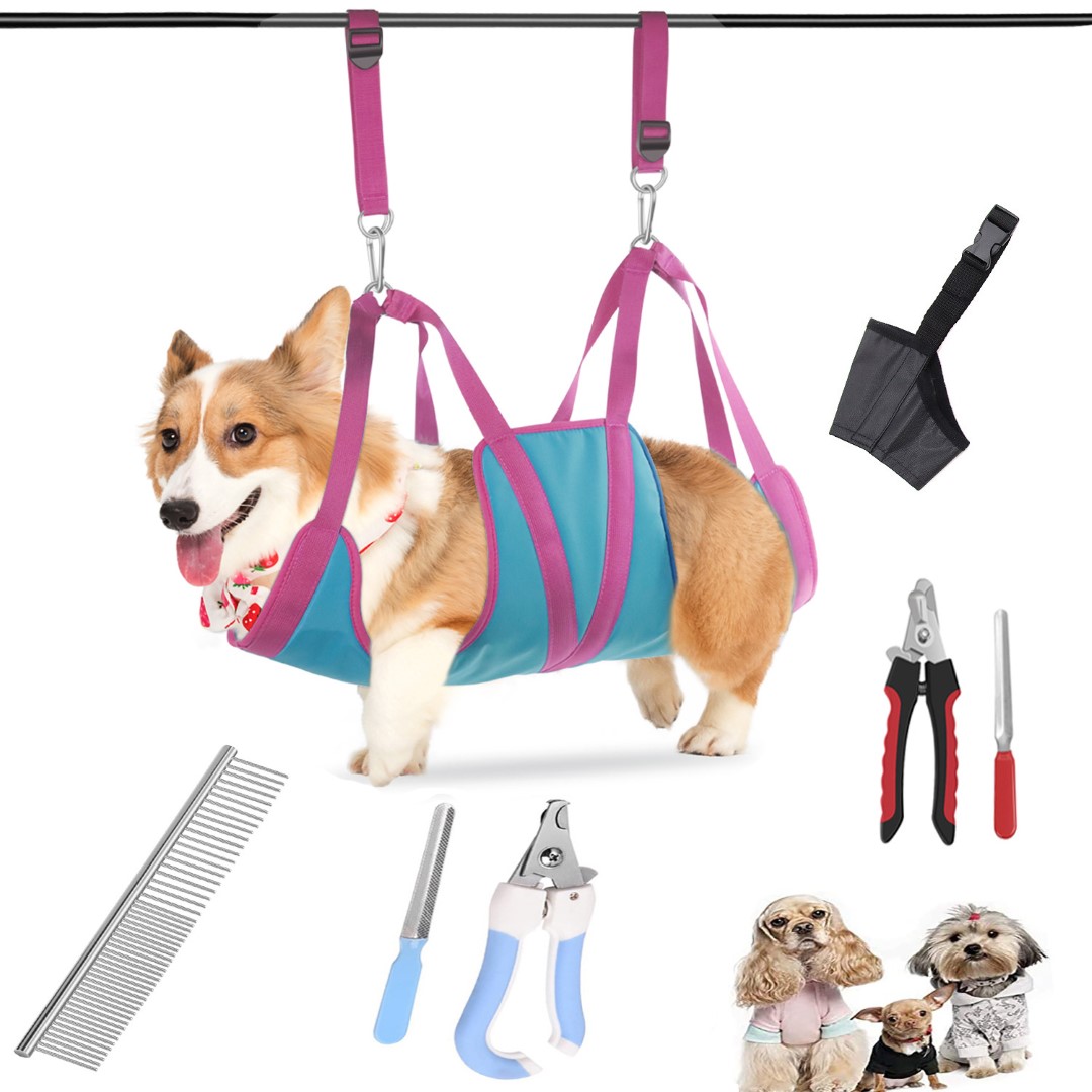 Pet Grooming Hammock Harness