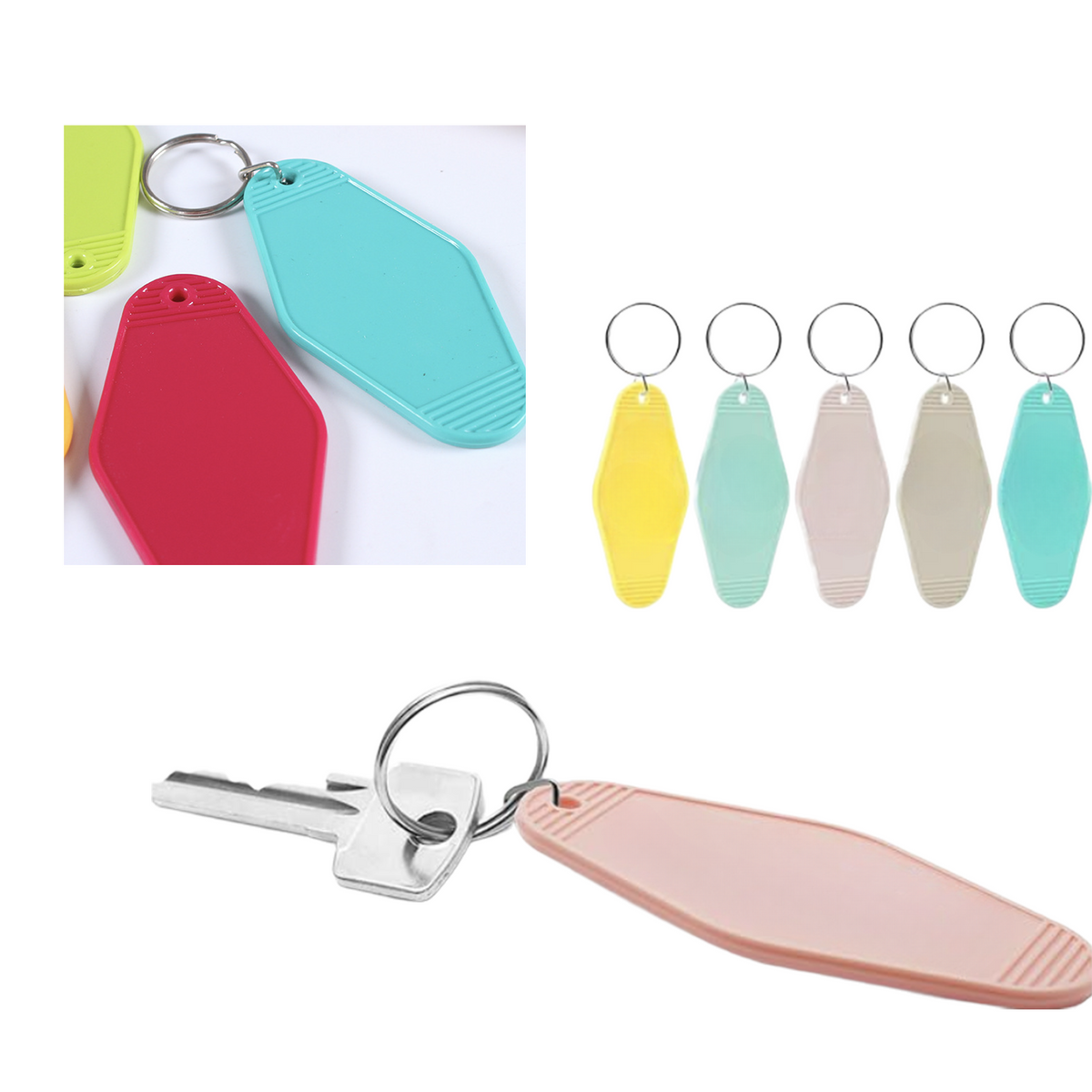 MOQ 10 PCS Stylish Keychain Luggage Tag
