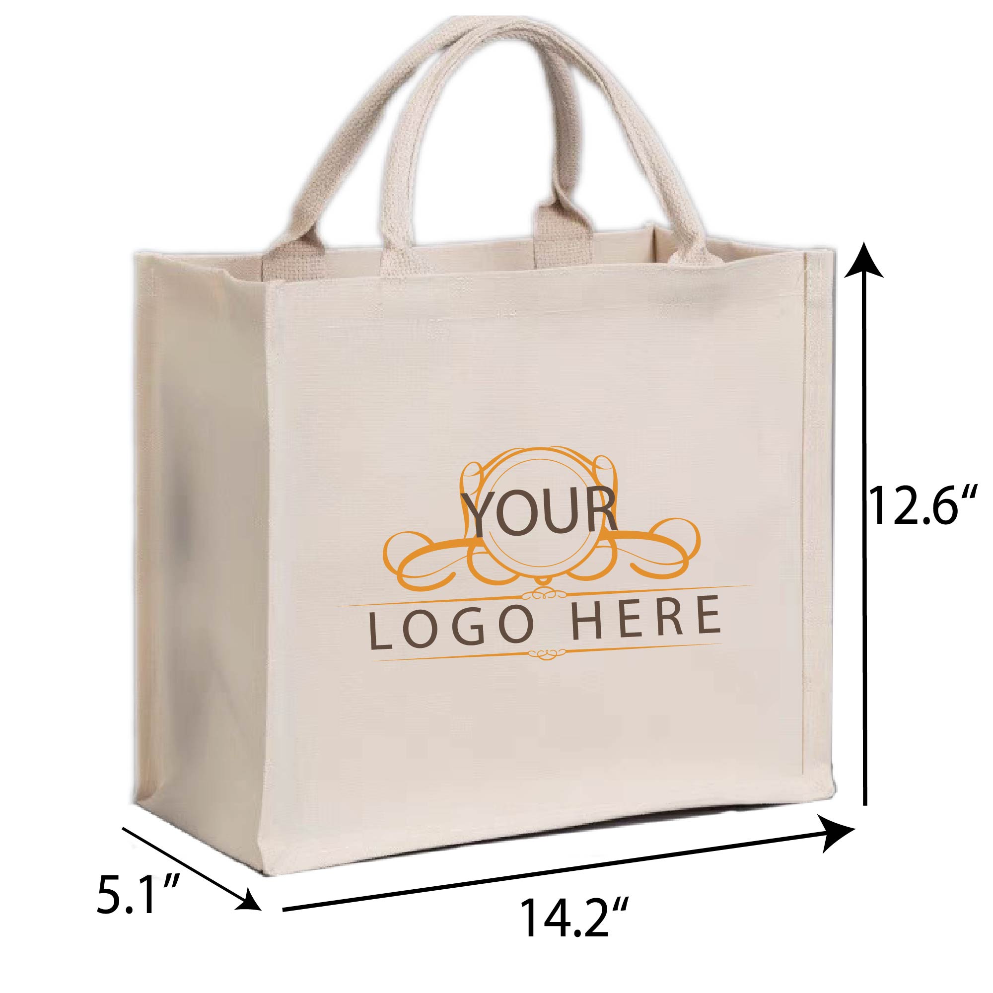 Durable Grocery Tote Bag, custom tote bag with logo imprint 5
