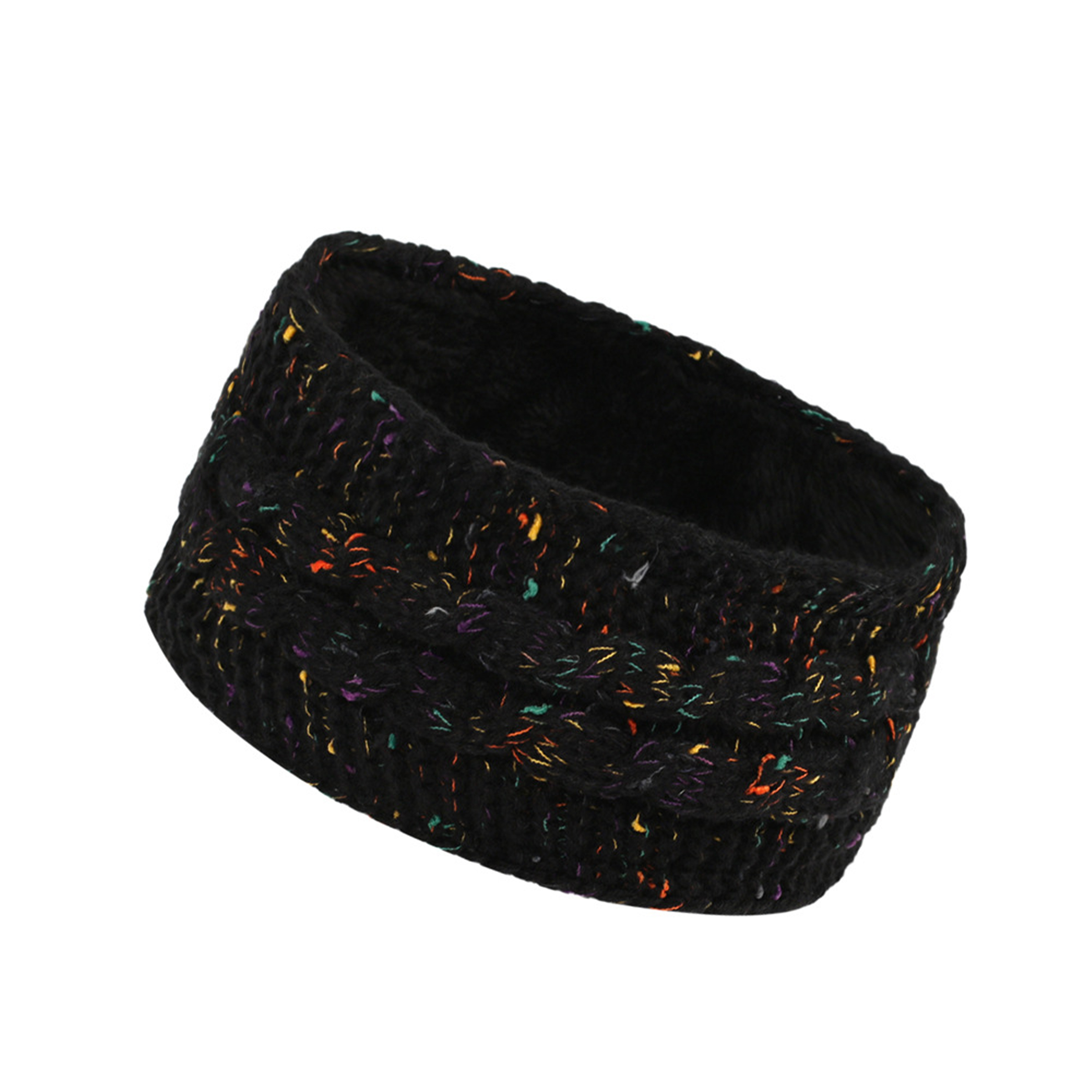 Acrylic Winter Velvet Knit Sports Headband 21