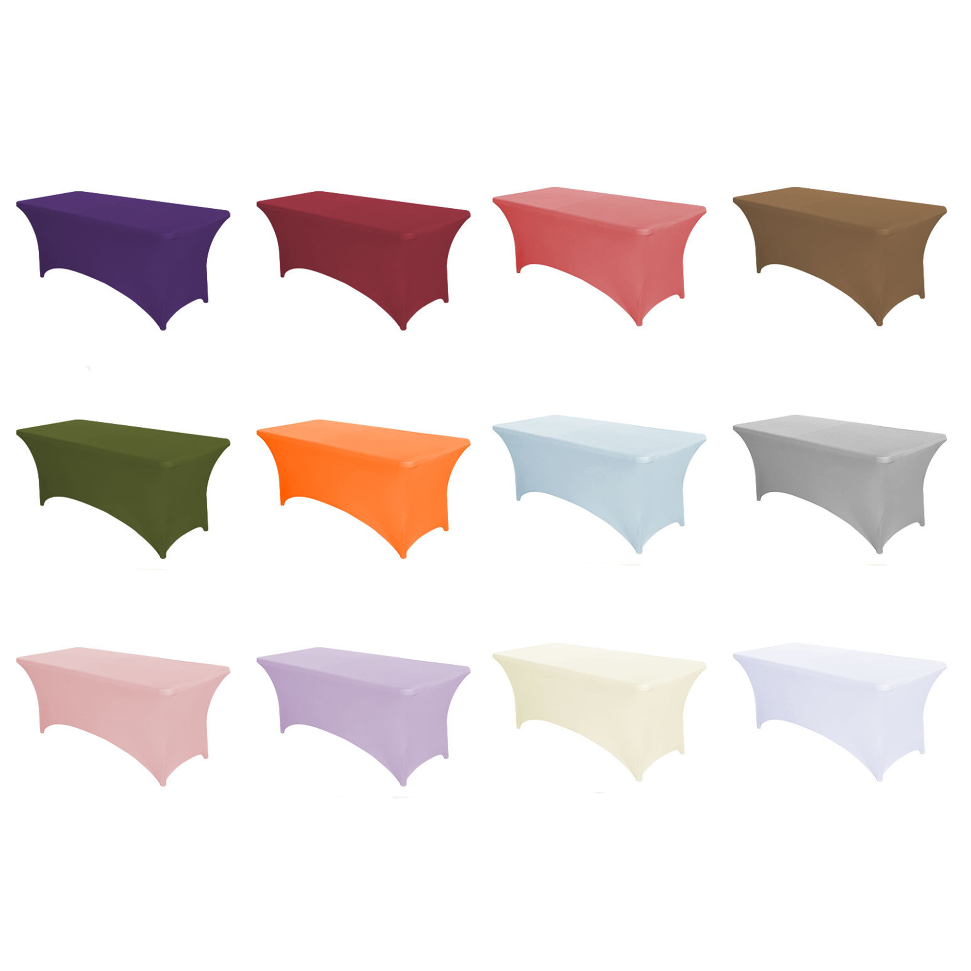 6FT Stretchable Table Cover for Event and Hotel Use 9