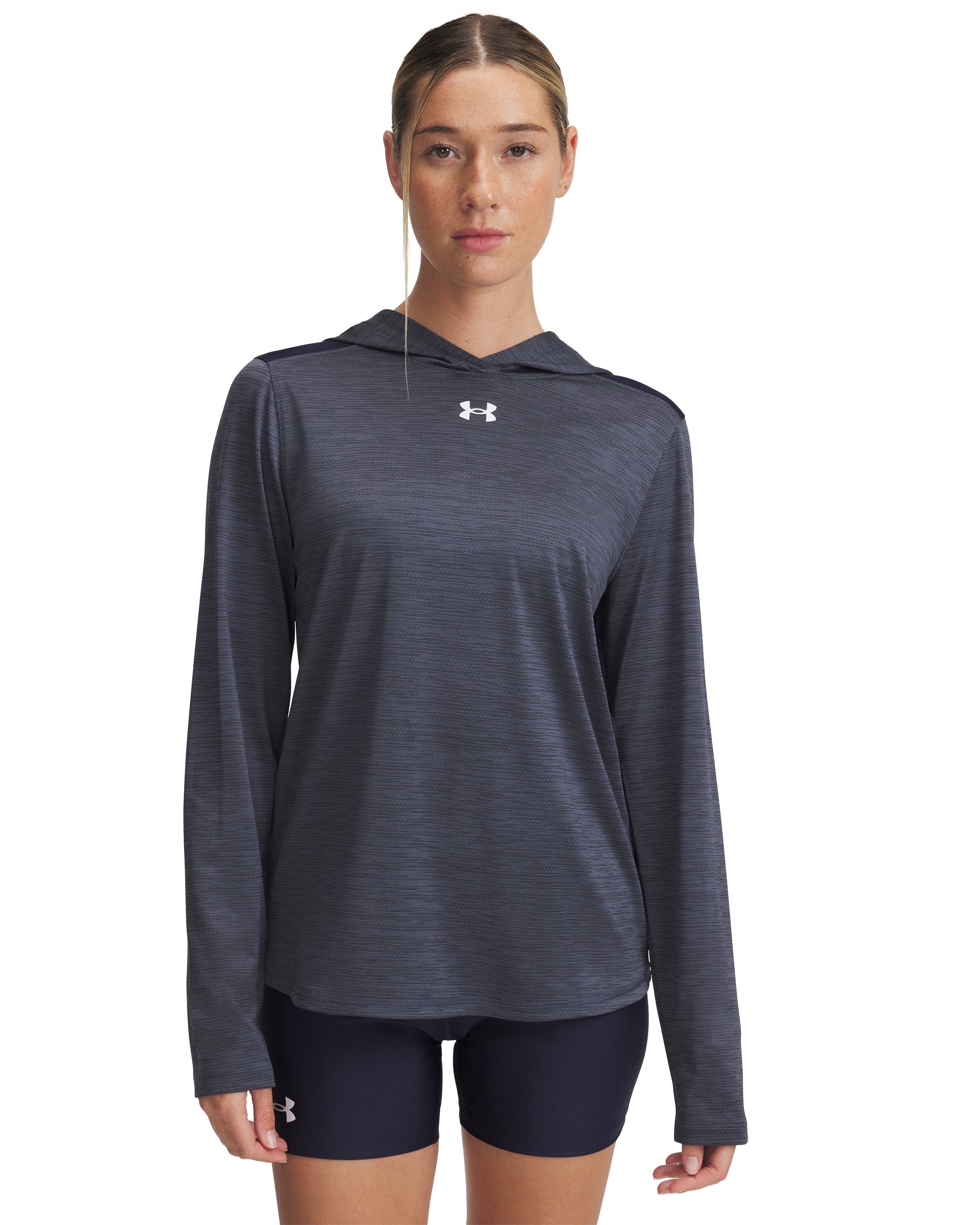 UA Tech Vent Team Women's Hoodie, custom hoodie or sweatshirt with logo imprint 13
