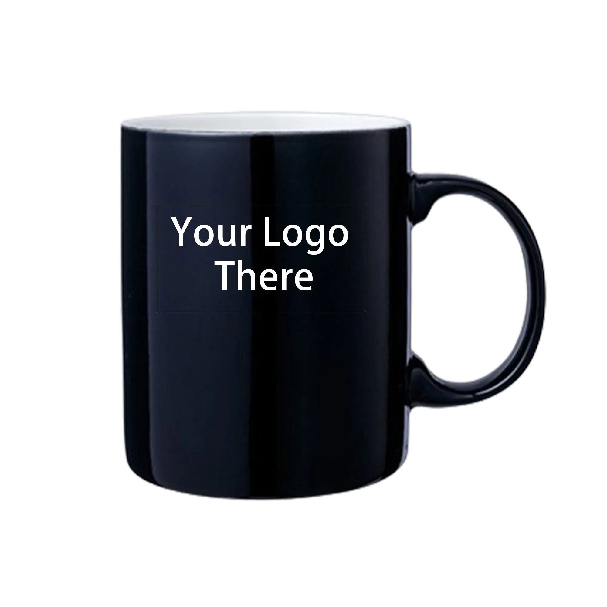 11.8OZ Classic Straight High-quality Ceramic Coca Coffee Mug 30