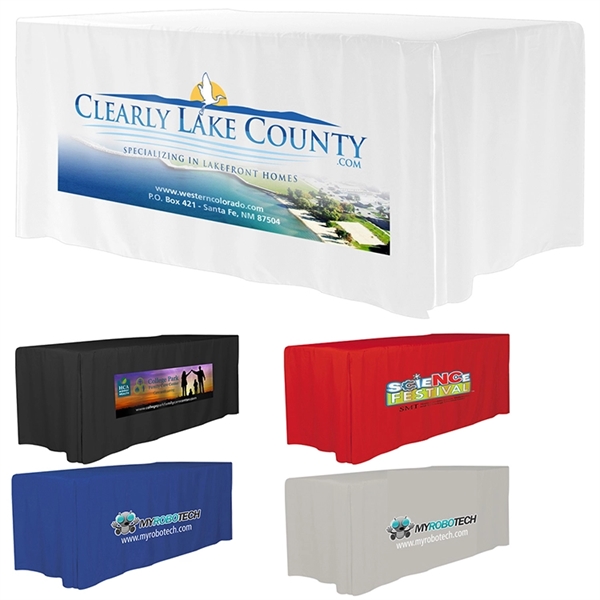 4-Sided Fitted Style Table Covers & Throws (F. C.)